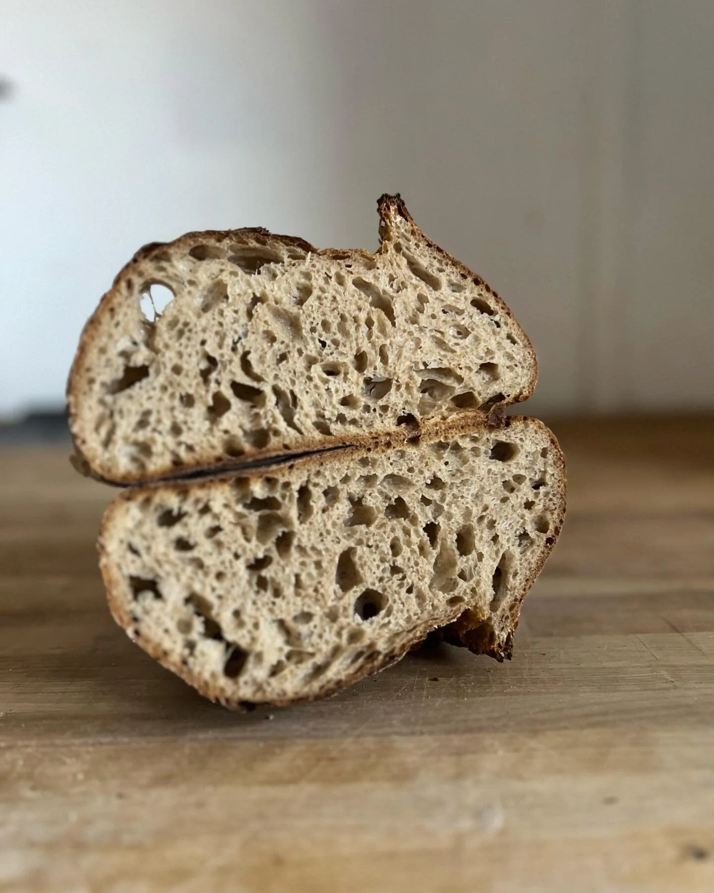 Lowered the fridge temp a few degrees for the overnight proof, happy with the results today!
☺️