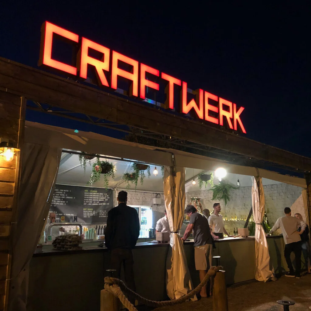 Craftwerk Bar:bespoke craft beer bar:Canvas Events:perfect pour.jpg