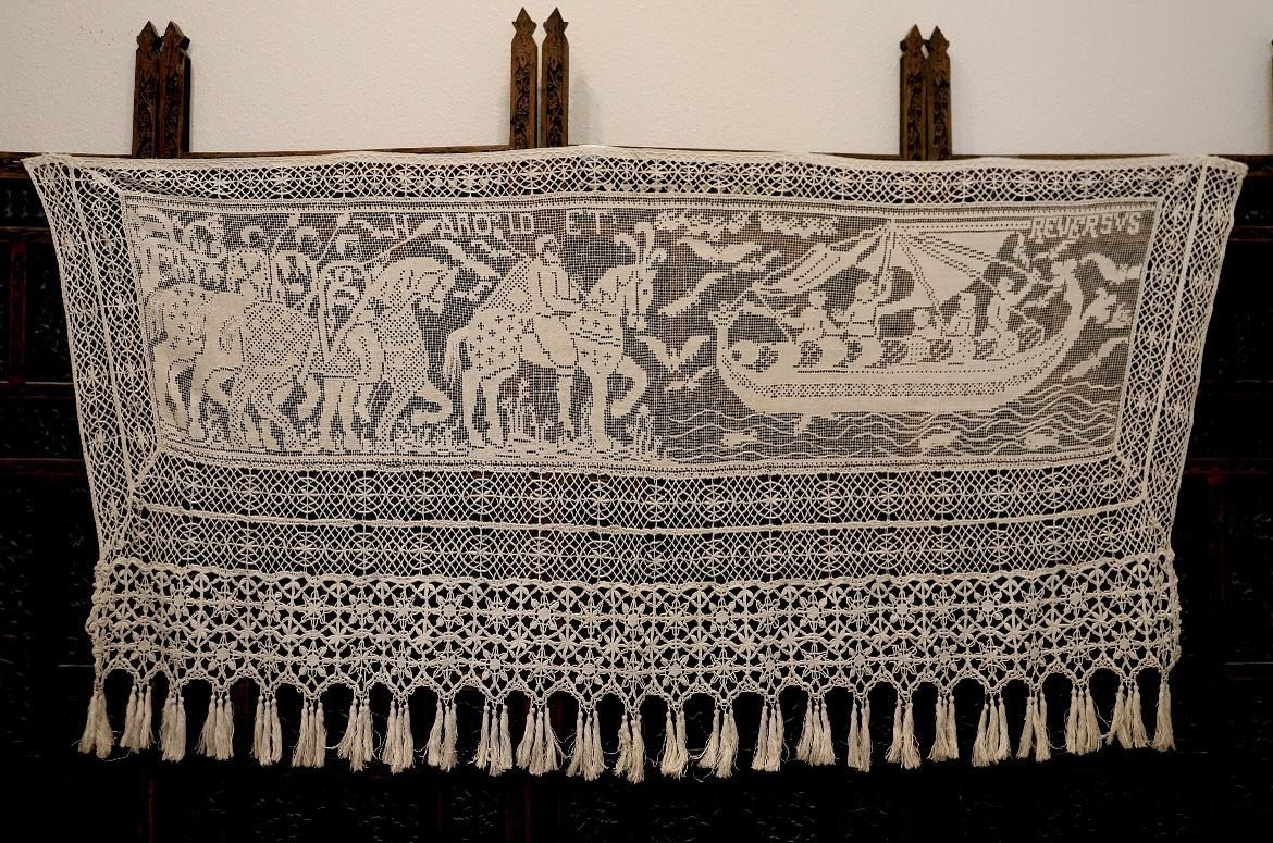 1800s French tapestry