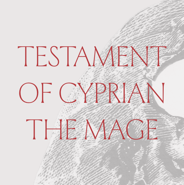 ‘The Testament of Cyprian the Mage’ by Jake Stratton-Kent