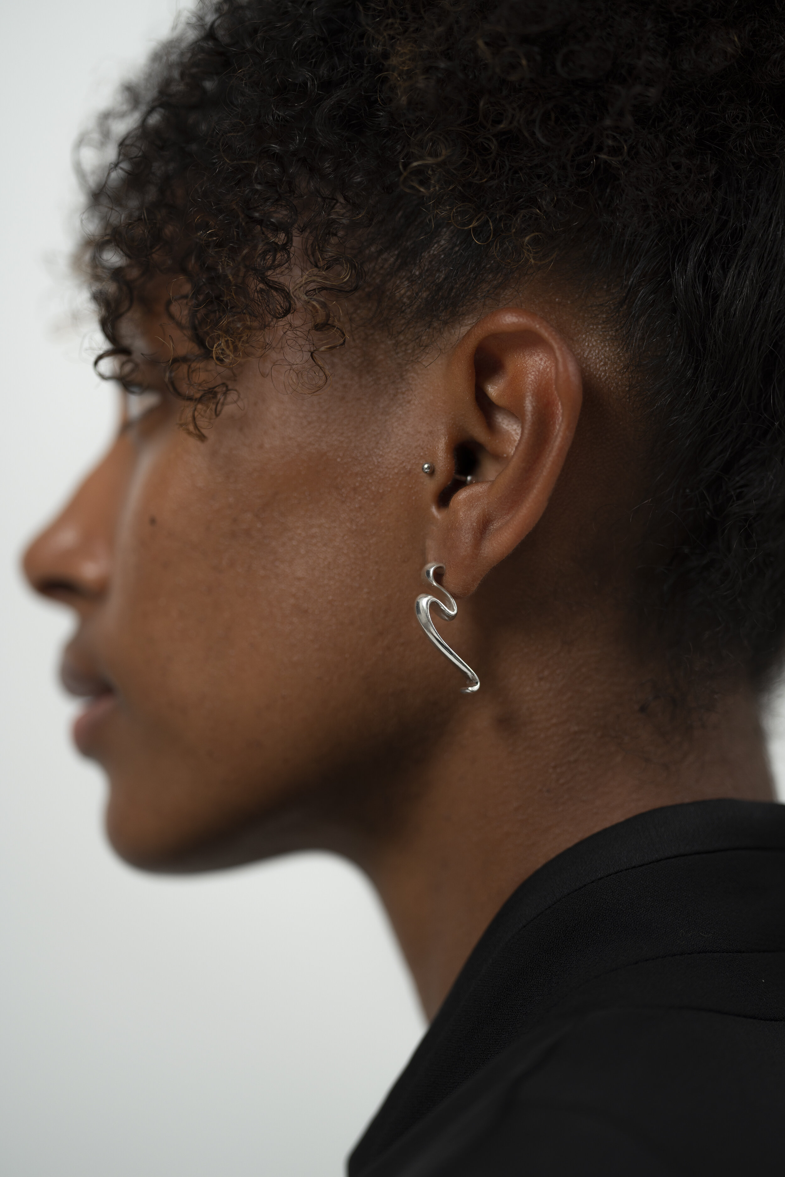 Spiked Spear Side Earrings – Gogo Jewelry