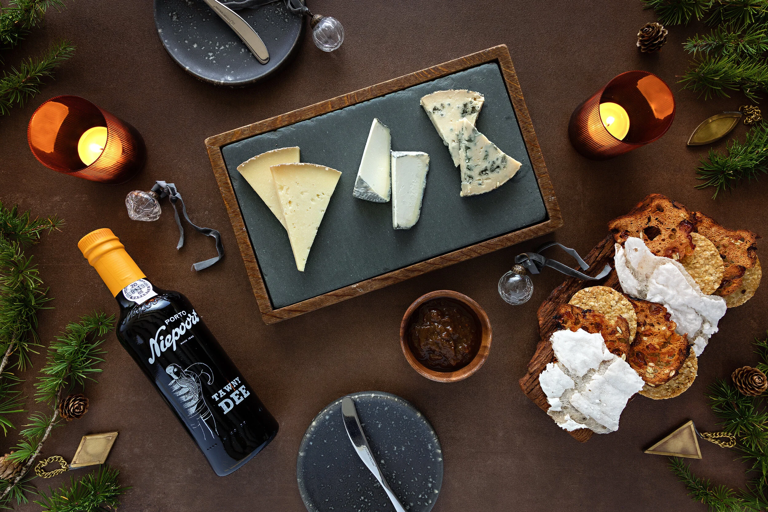 CHEESE, CRACKERS &amp; PORT
