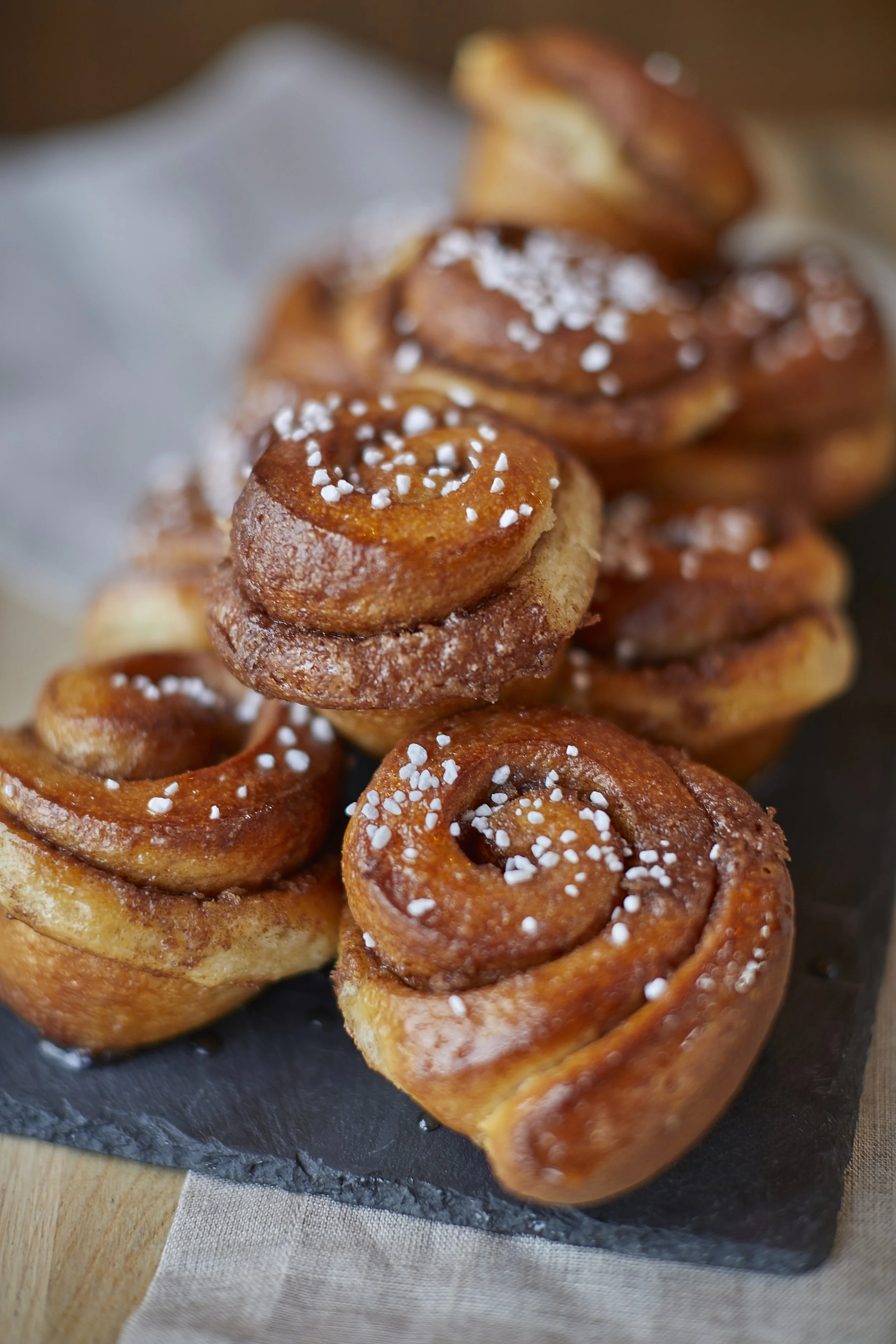 Food photography, photographing pastries shot for small business, independent café shooting on location in cafe with natural light, shot by victoria cook photography