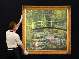Banksy’s ‘Show me the Monet’