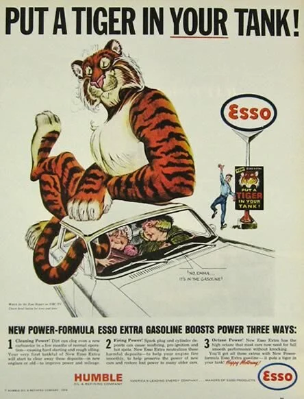 Tiger King: The art of the tiger in American advertising