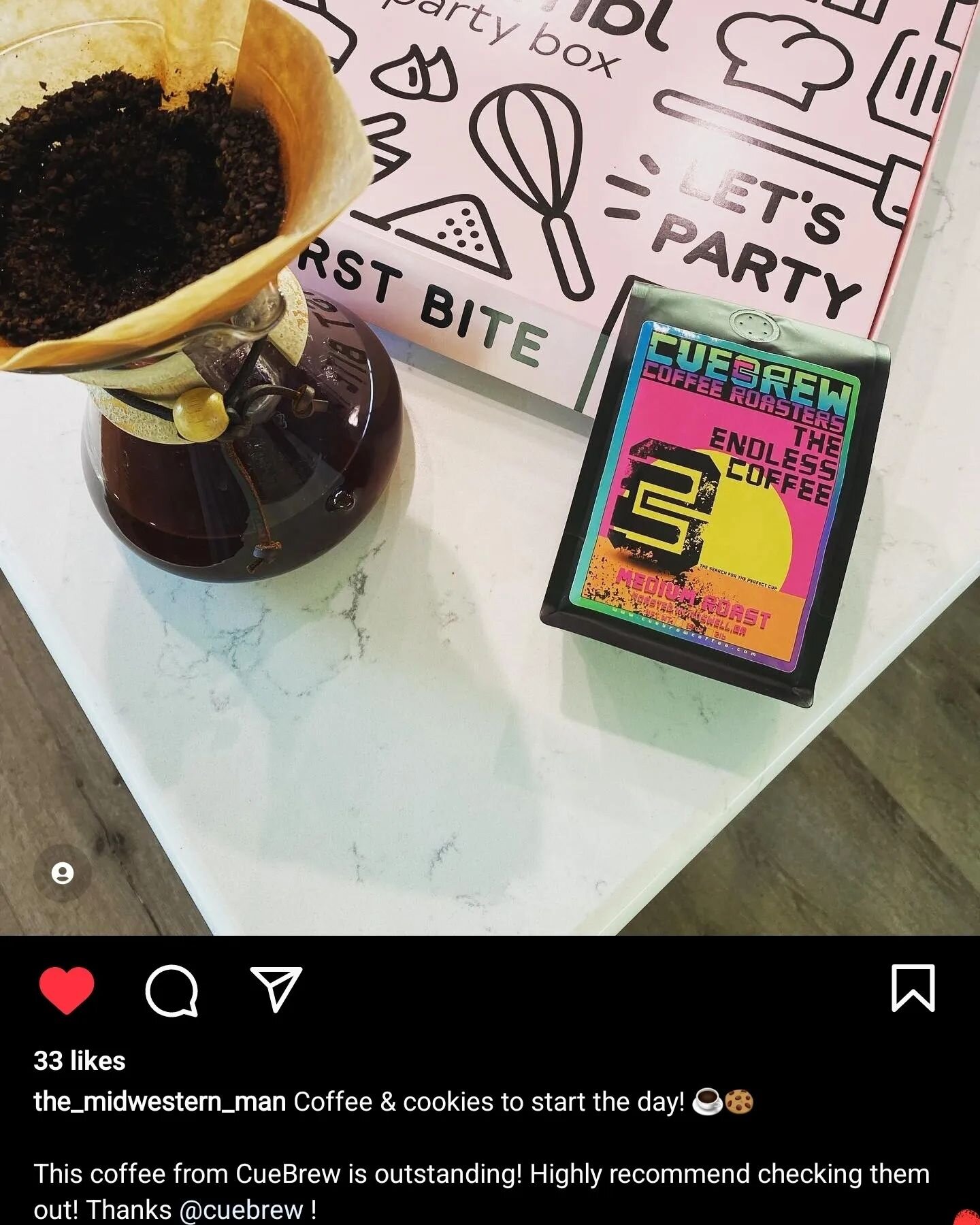 Love see your photos and reviews of our coffee! Thank you all for sharing! Keep them coming! 

#coffee #cuebrew #coffeeroaster #coffeetime #smallbatchcoffee #shopsmall #smallbusiness #roswellga #summercoffee #icedcoffee #coldbrew #roaster