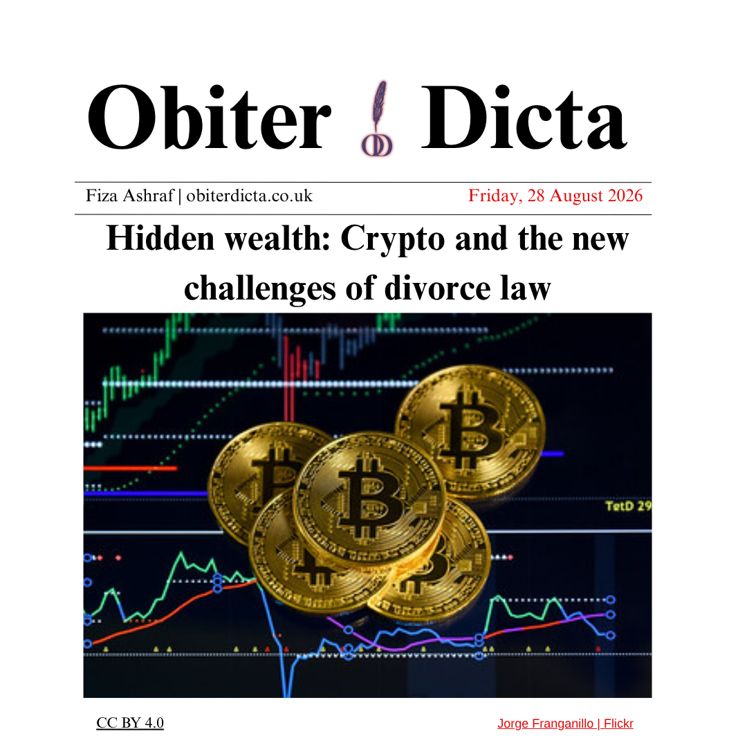 Hidden wealth: Crypto and the new challenges of divorce law