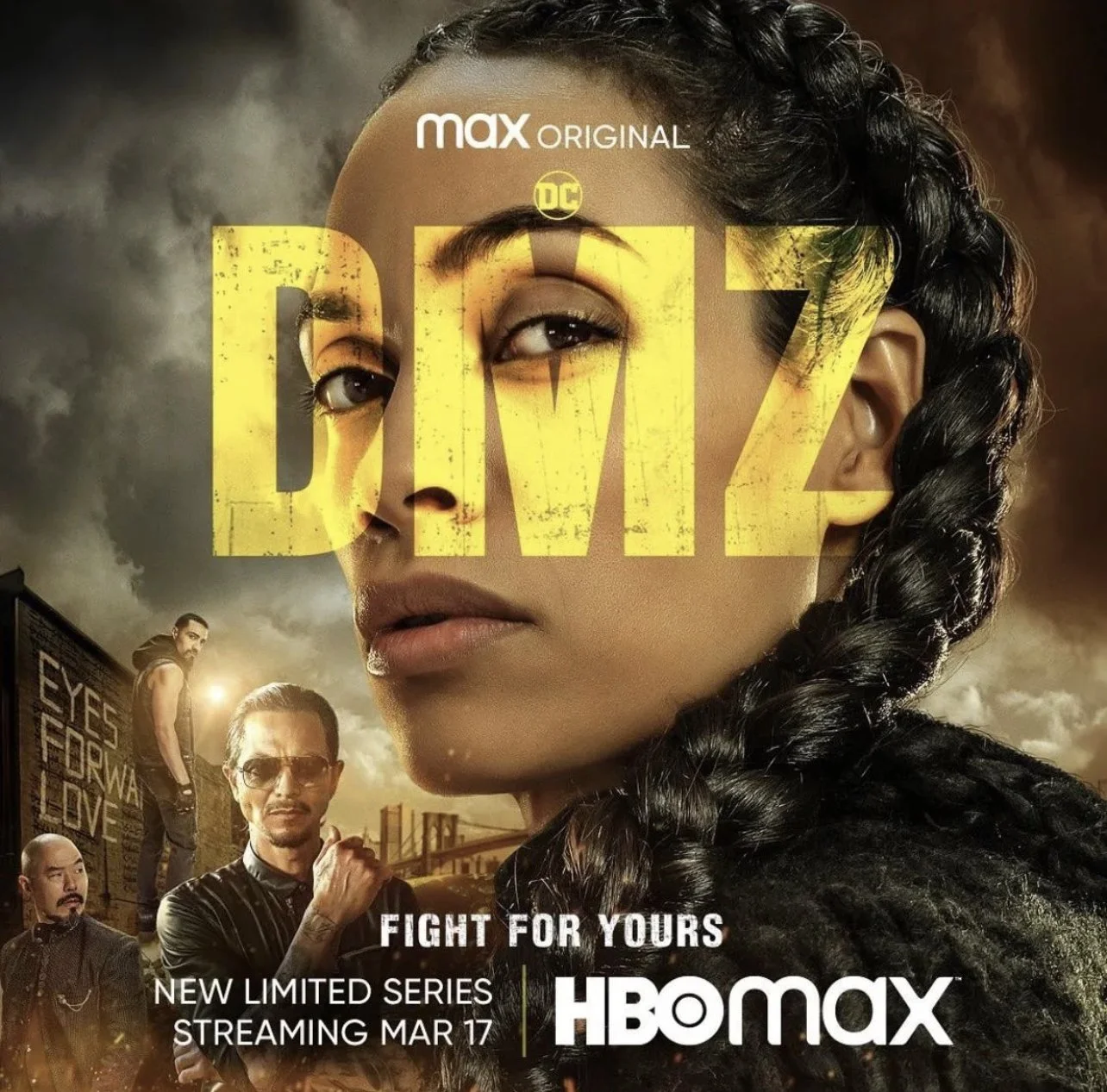 DMZ on HBOMax Review w/exclusive cast interview including Rosario Dawson