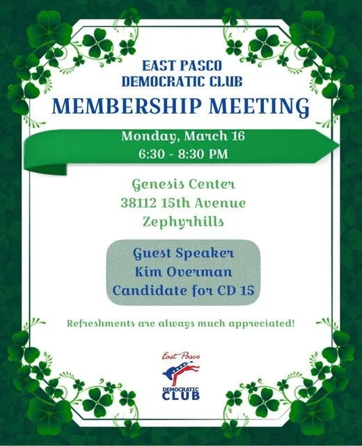 East Pasco March Monthly