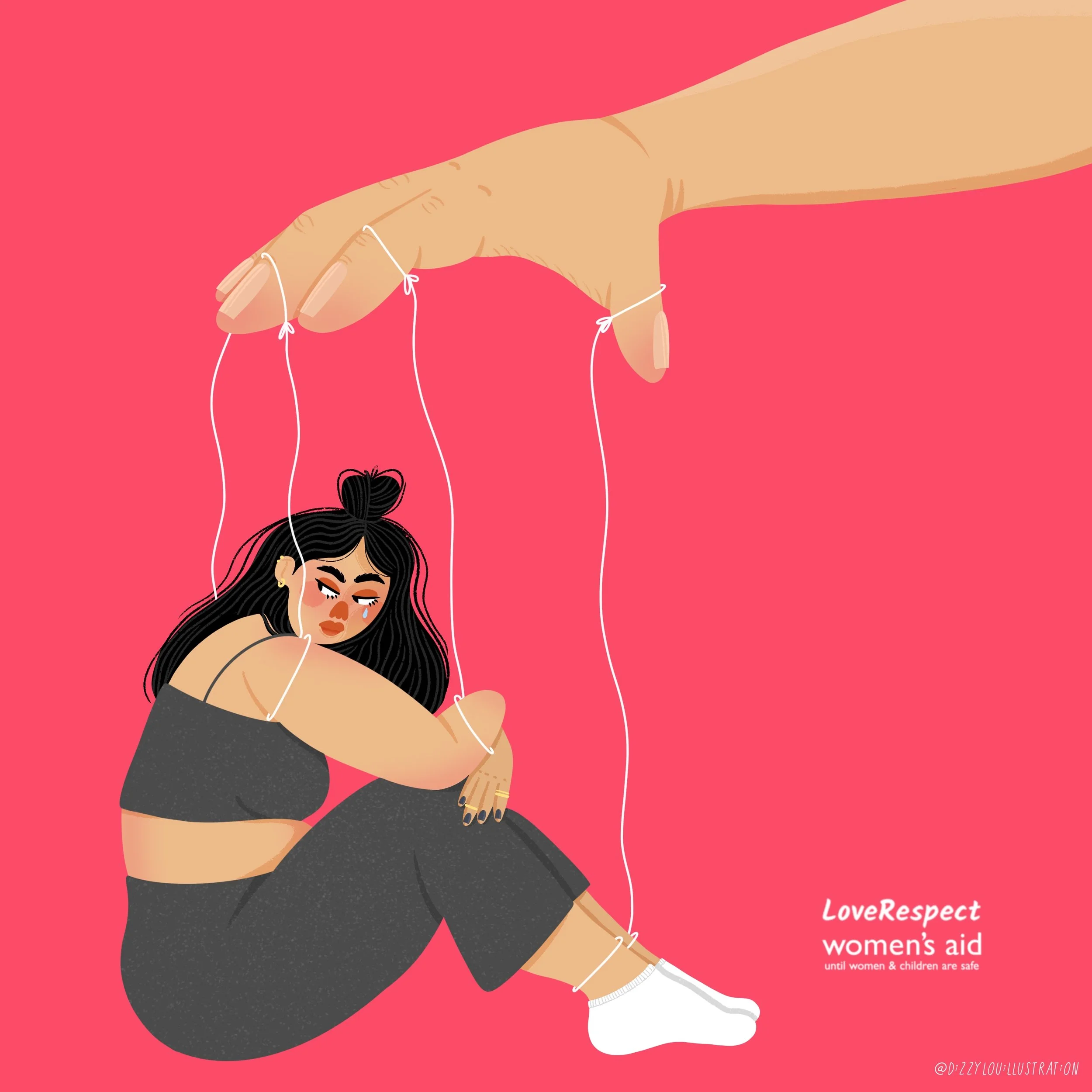 WOMENS AID | LOVERESPECT — Daisy M Illustration