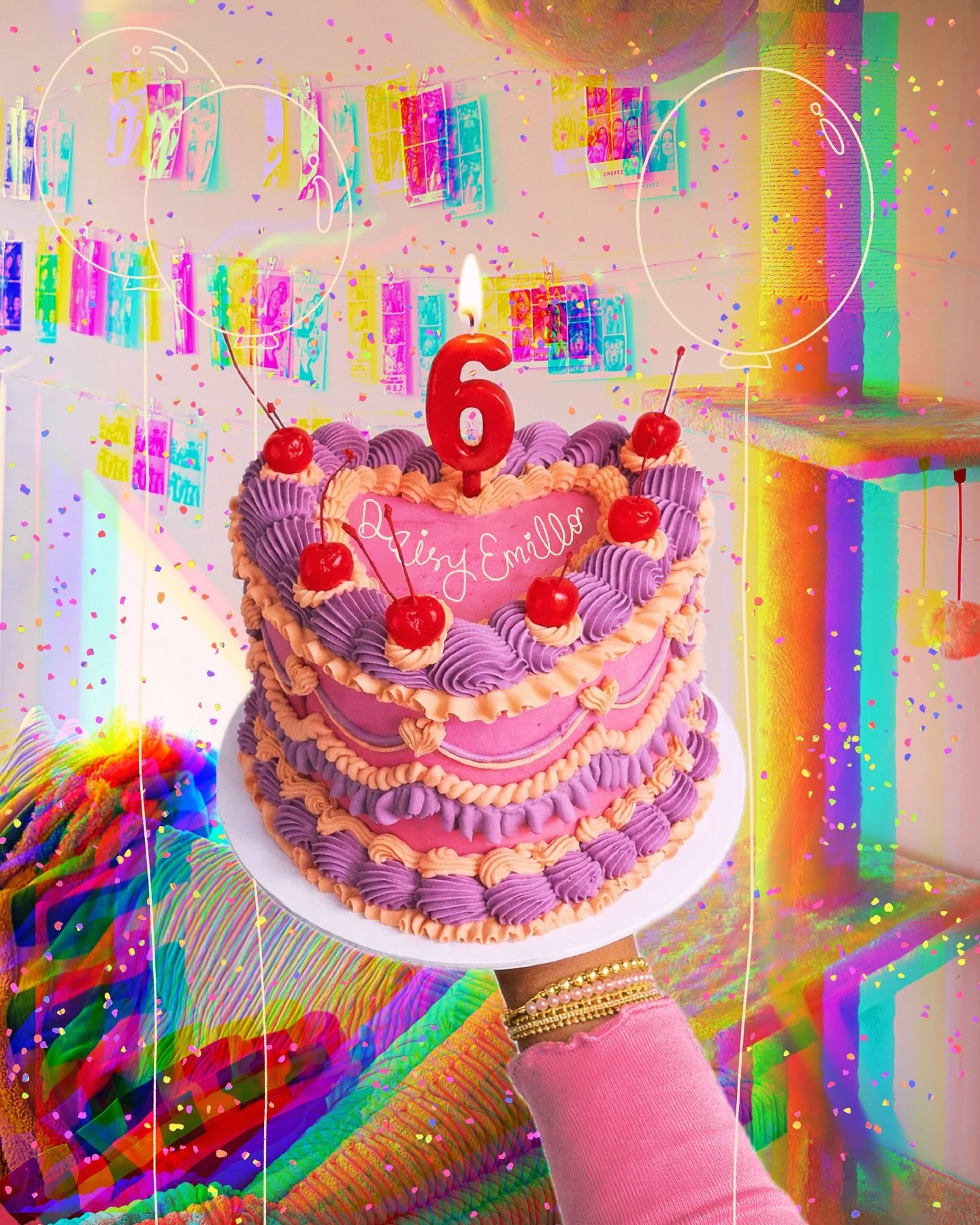 HAPPY BIRTHDAY DAISYYYYY 🎀🤍🌸

Six years into illustration girly life, still absolutely clueless, still obsessed with all things pink and still trying to build a little biz that keeps my cat in the luxury she one billion percent deserves.

I have h