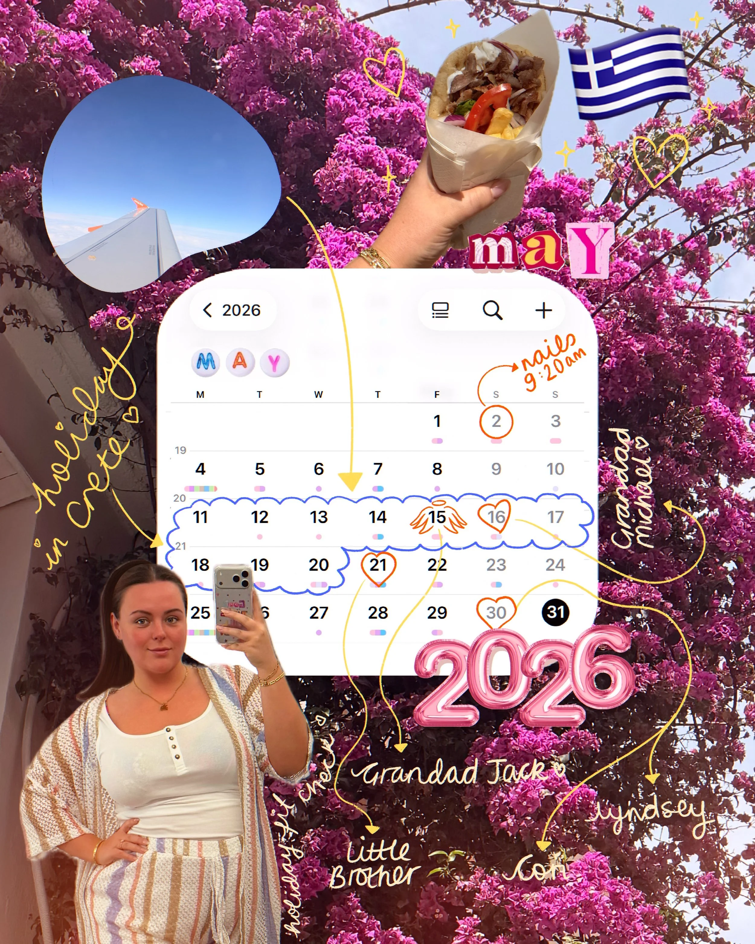 Round up: Mayyyyy 2026 🧿🤍🌞

Ya gal went to Greece! My first time, exploring the Greek isles and living my best goddess life, with my loverrr. It is absolutely CRIMINAL that we spend more time at work than we do laid out on the beach and eating gyr