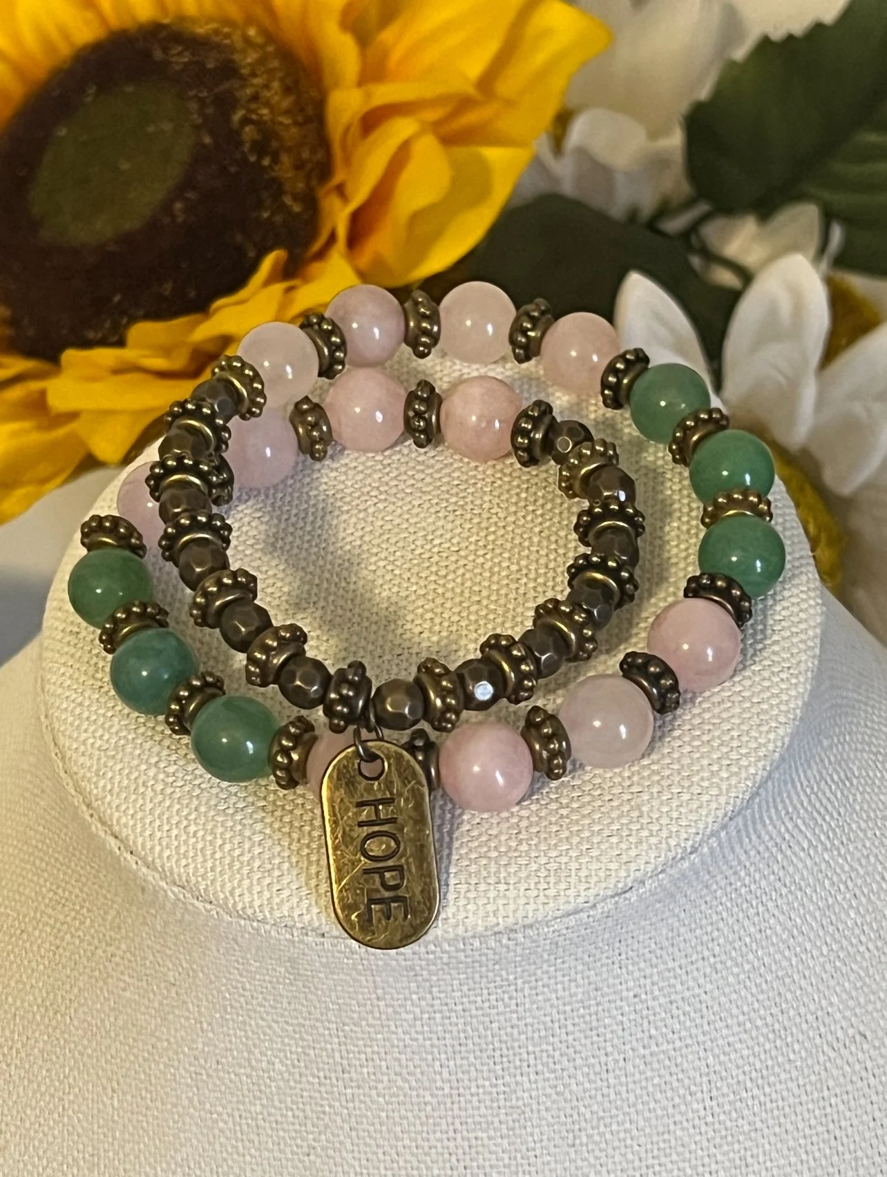 Hope - Rose Quartz and Aventurine
