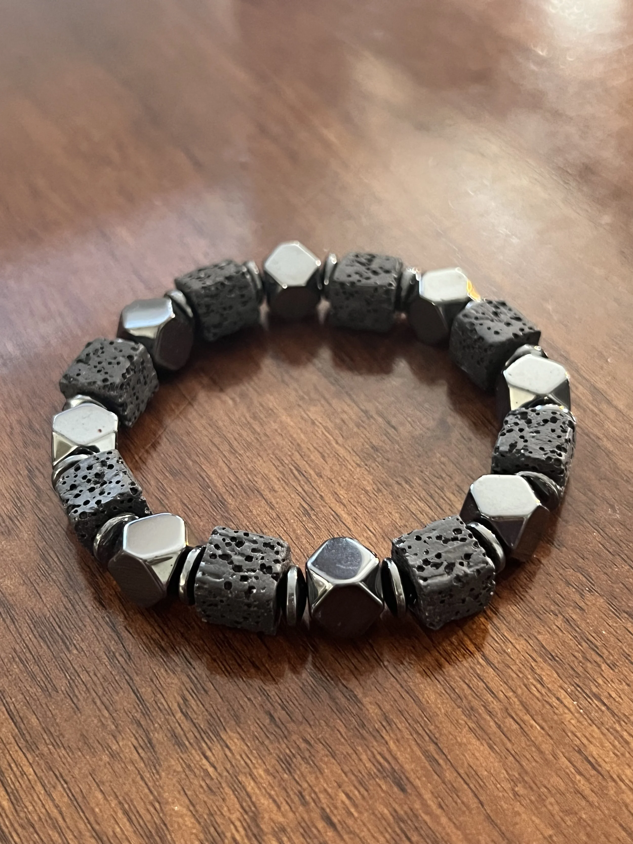 Lava and Octagon Hematite Diffuser