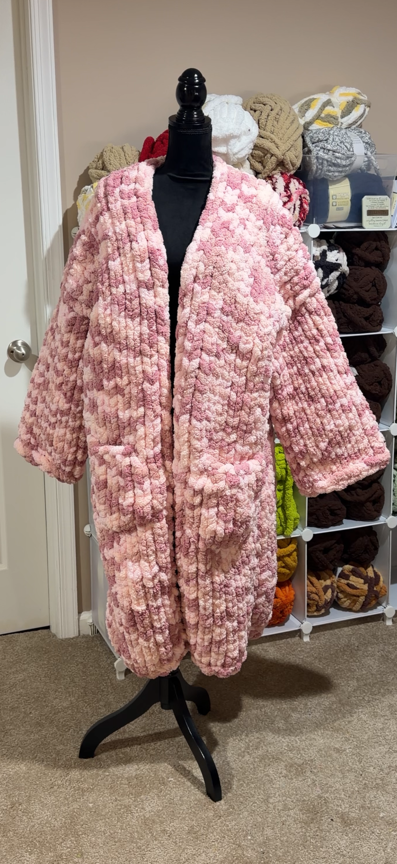 Blush Bliss chunky Knit Pocket Cardigan.PNG