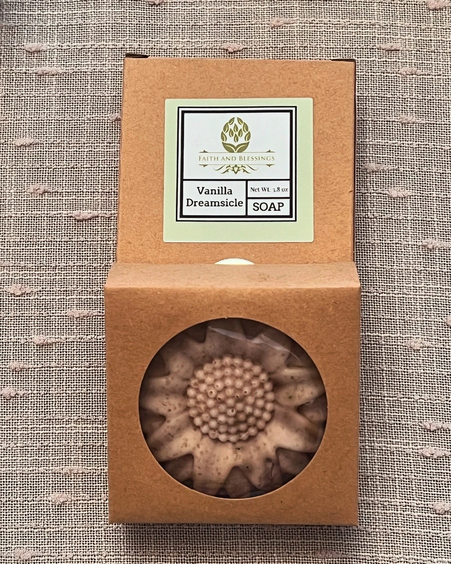 Vanilla Dreamsicle Lush Body Soap Bar