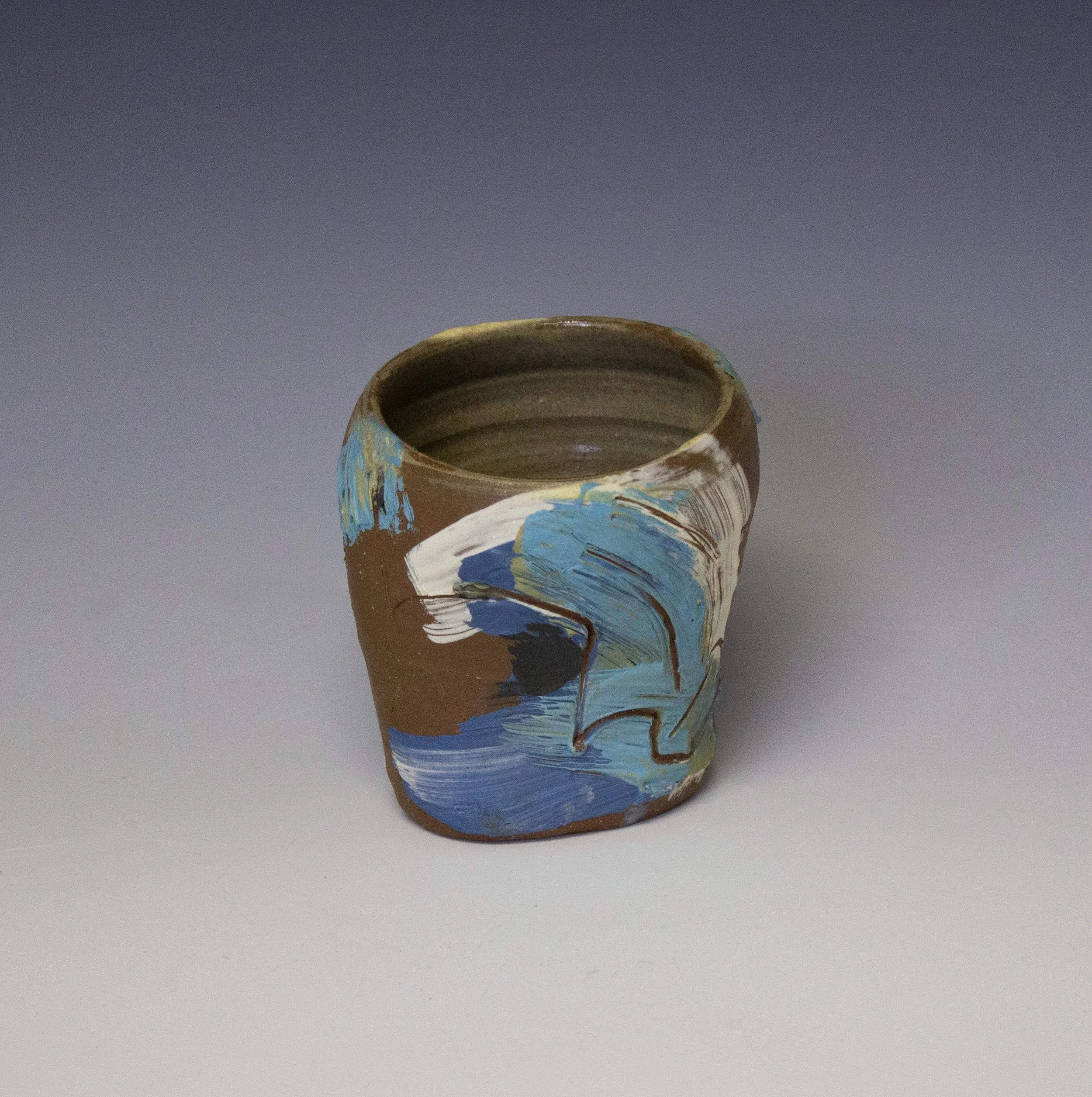 Susanne Small Brown_Blue Cup _ 4_H _ $50 (1).jpg