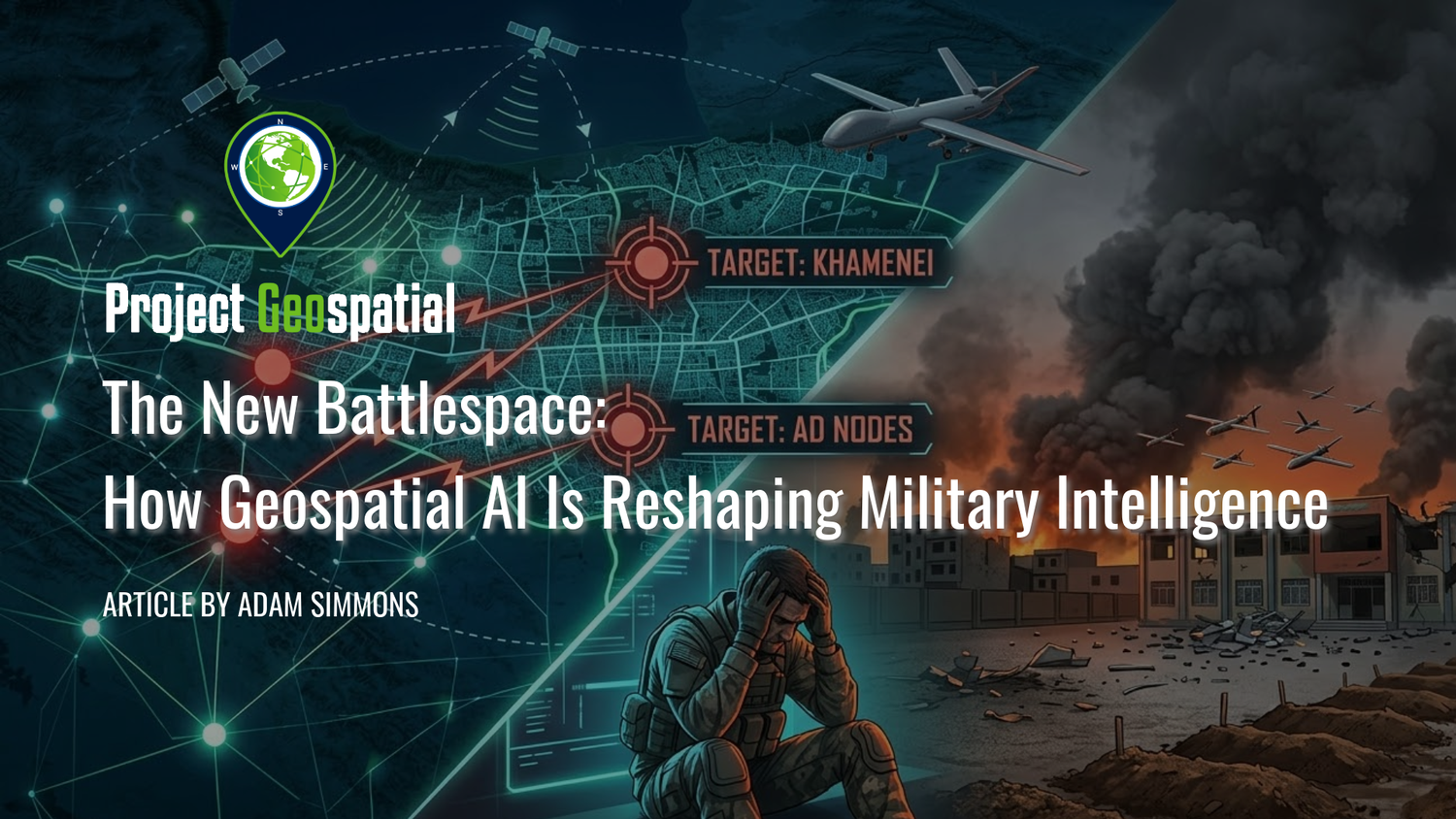 Geospatial Frontiers - Project Geospatial - The New Battlespace: How Geospatial AI Is Reshaping Military Intelligence