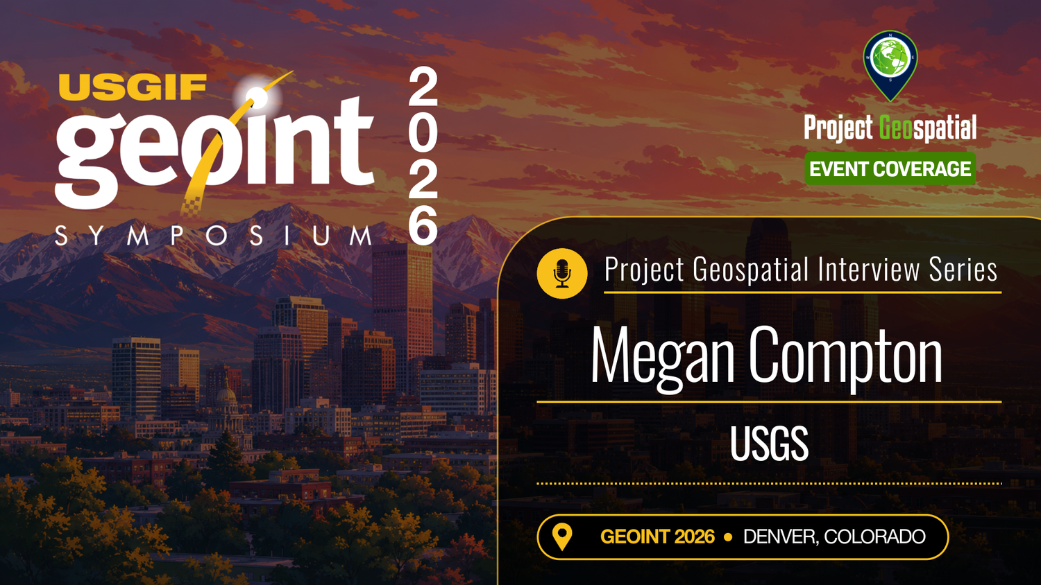 Podcast Archive - Project Geospatial - GEOINT 2026 | Megan Compton - USGS