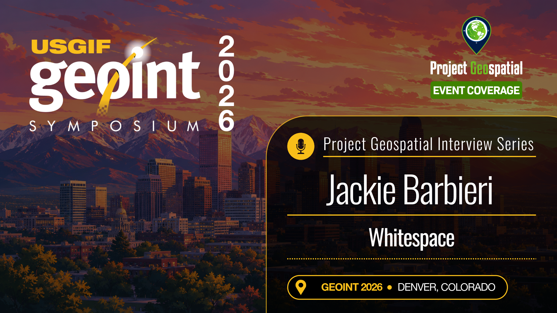 GEOINT 2026 | Jackie Barbieri - Whitespace