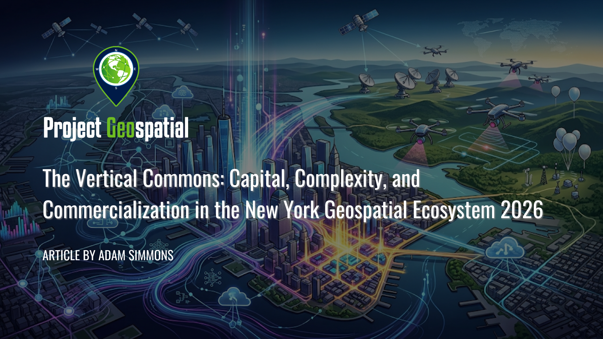 The Vertical Commons: Capital, Complexity, and Commercialization in the New York Geospatial Ecosystem 2026