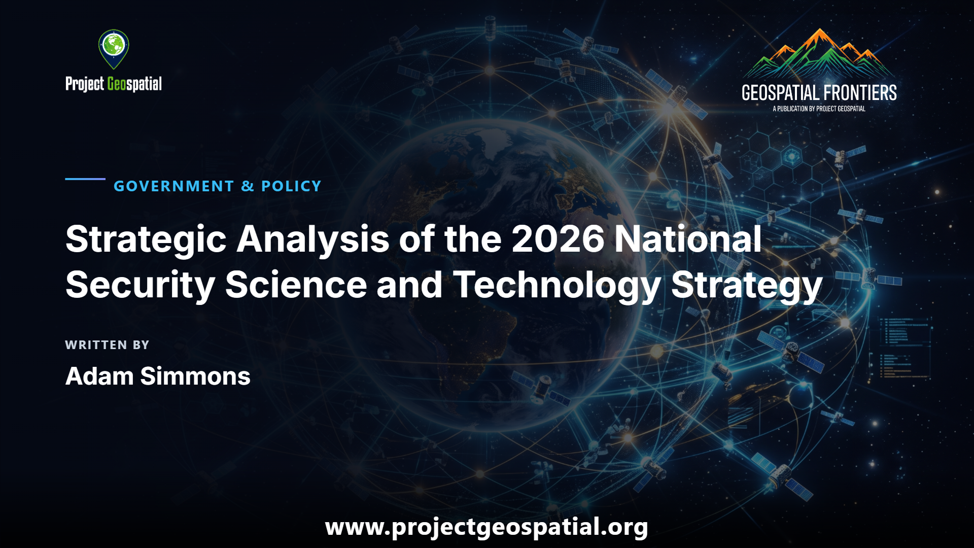 Strategic Analysis of the 2026 National Security Science and Technology Strategy: Implications for the Geospatial Enterprise