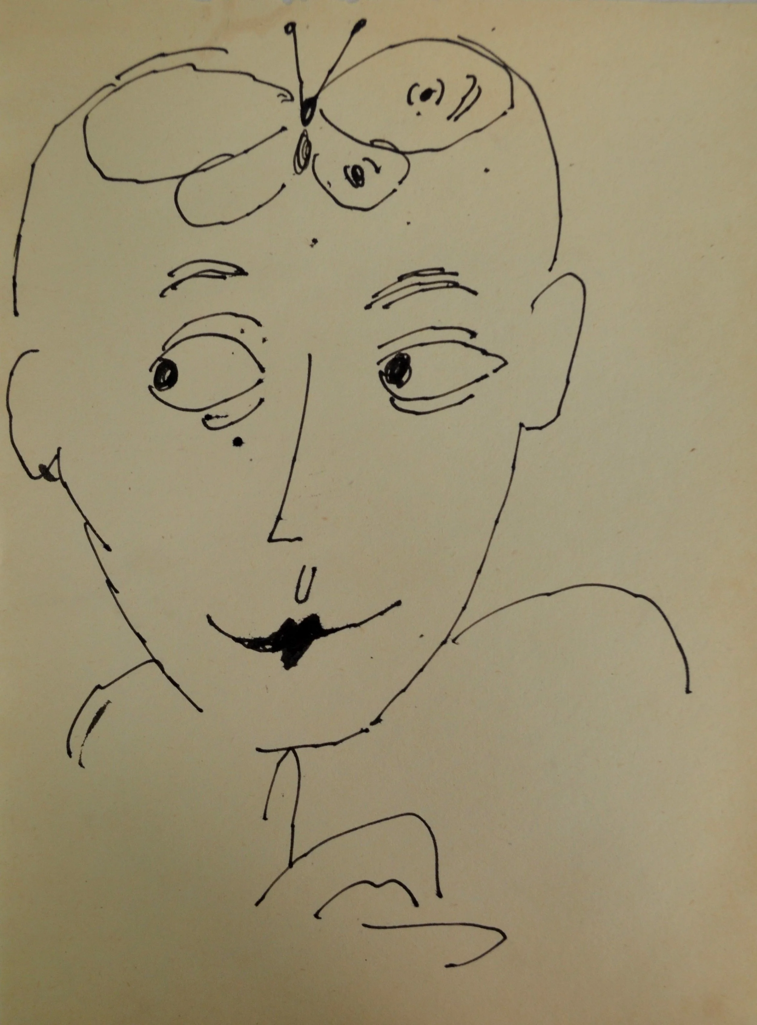 Butterfly Lady (Self-Portrait)
