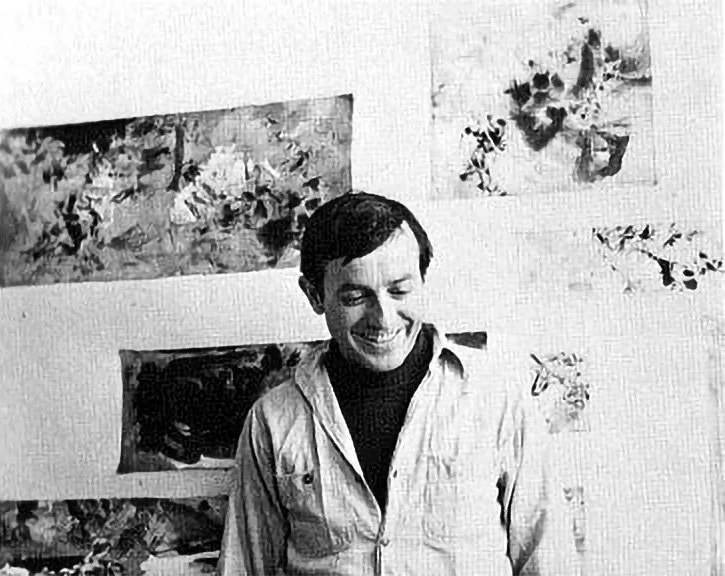 Portrait of Friedel Dzubas. Image courtesy of Wikiart.