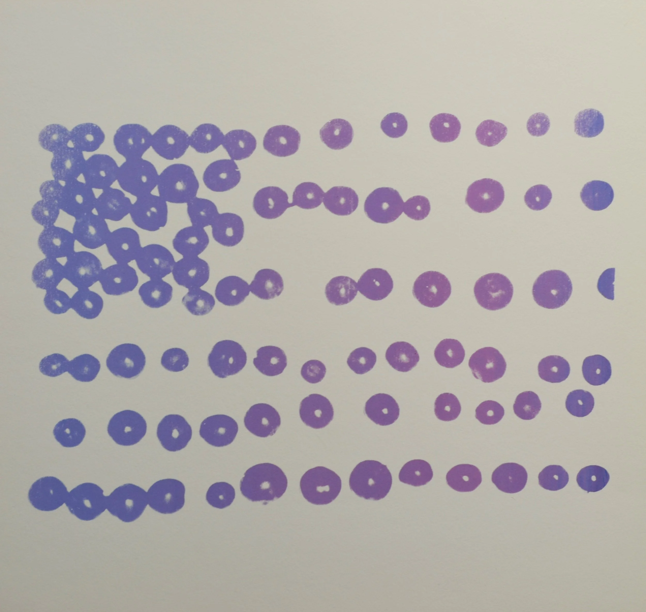 Andy Warhol’s screenprint in colors on museum board, Cuvaison Chardonnay, shown here unframed.