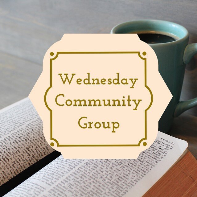 It&rsquo;s Wednesday and that only means one thing - Community Group time!! See you at 8pm. Message for details.