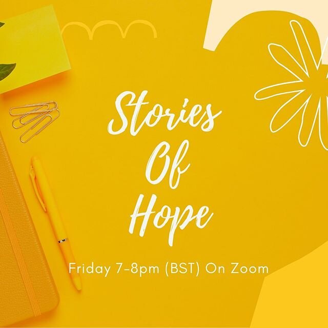 &ldquo;Stories of Hope&rdquo; is a space for everyone who wants to find hope in Jesus and learn how to follow him. Every other Friday, we come together from different nations to share stories of how God has transformed our lives, then we look at stor