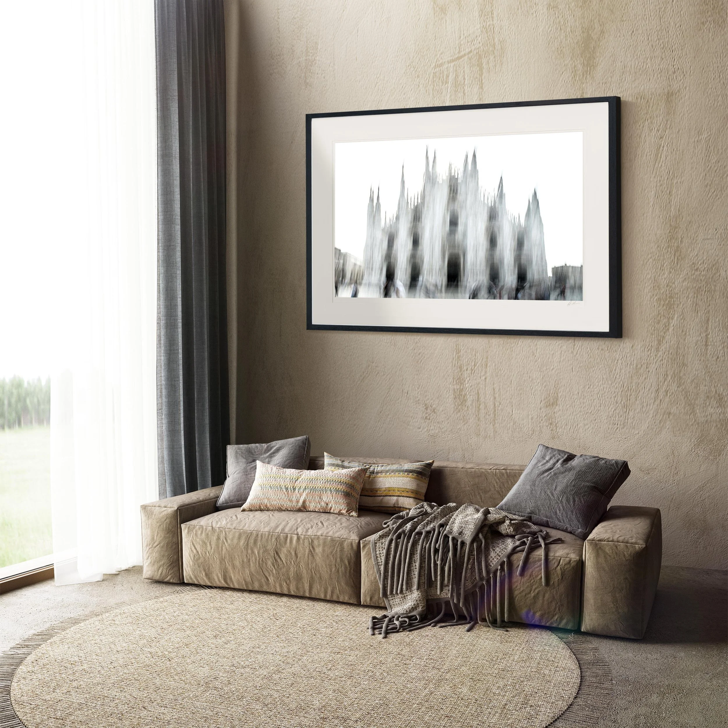 Black Landscape Frame mock up room Milan Duomo 084.jpg