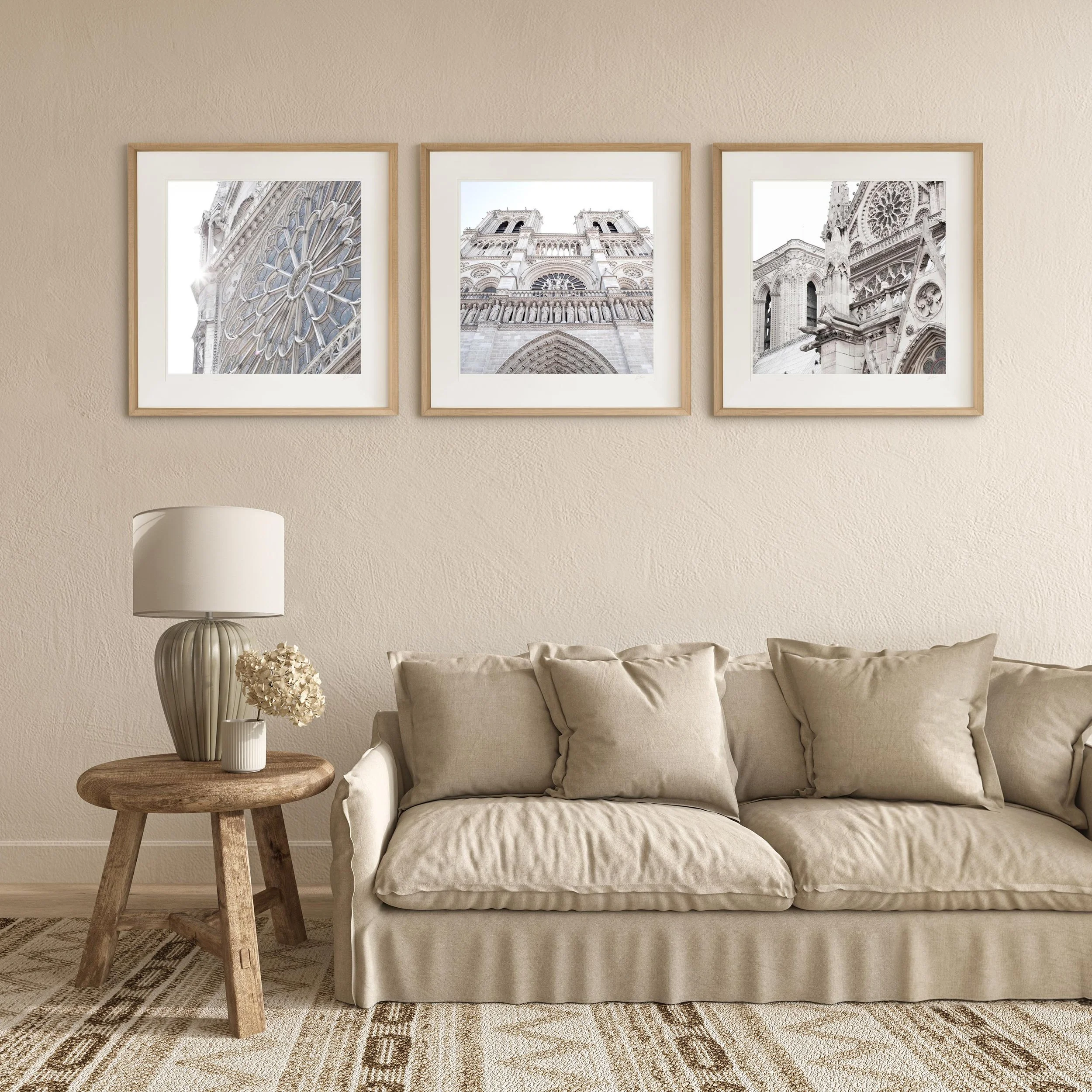 Oak Frame Triptych Notre Dame Paris.jpg