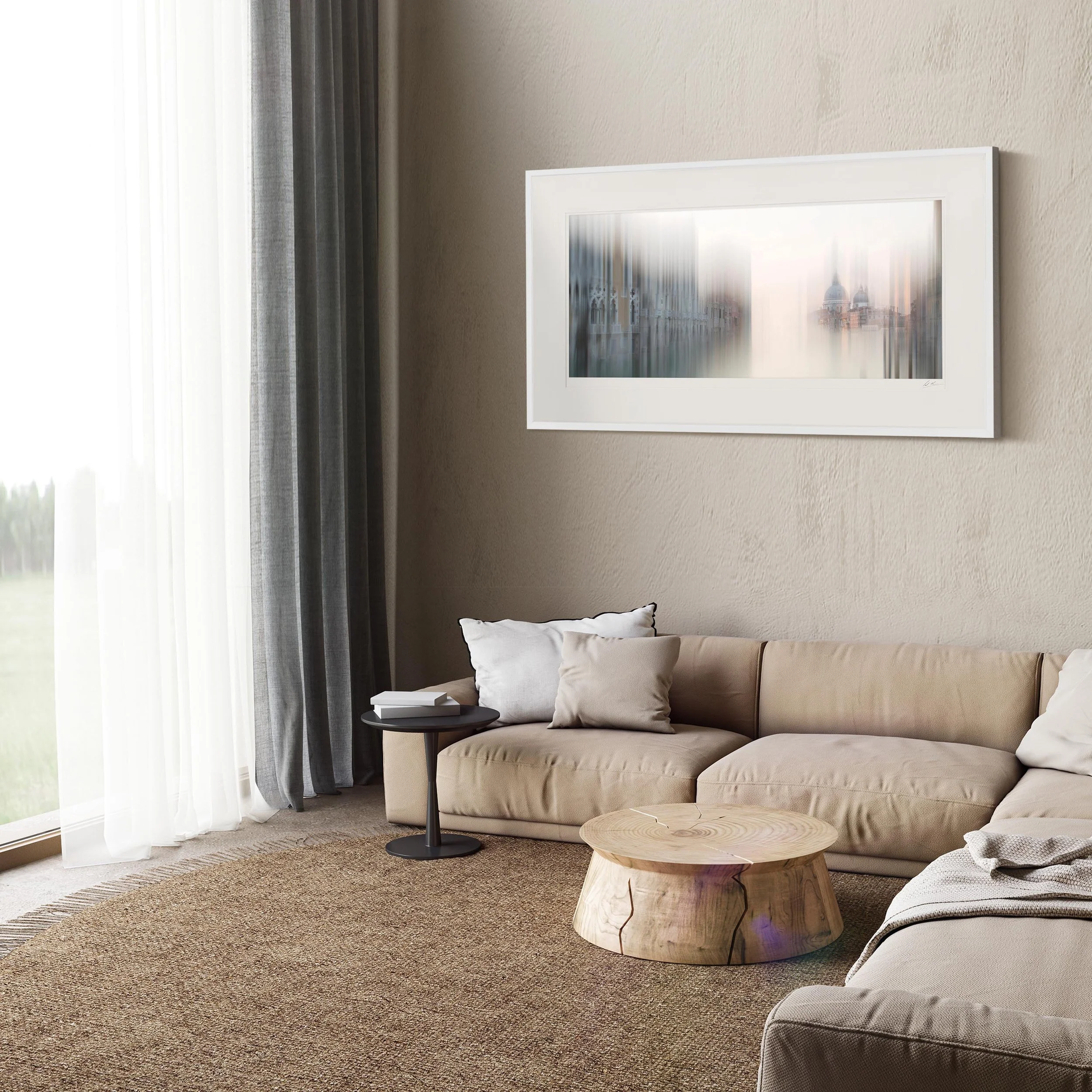 White Panorama Frame mock up room Venice Canal Grande Accademia 113 Pan copy.jpg