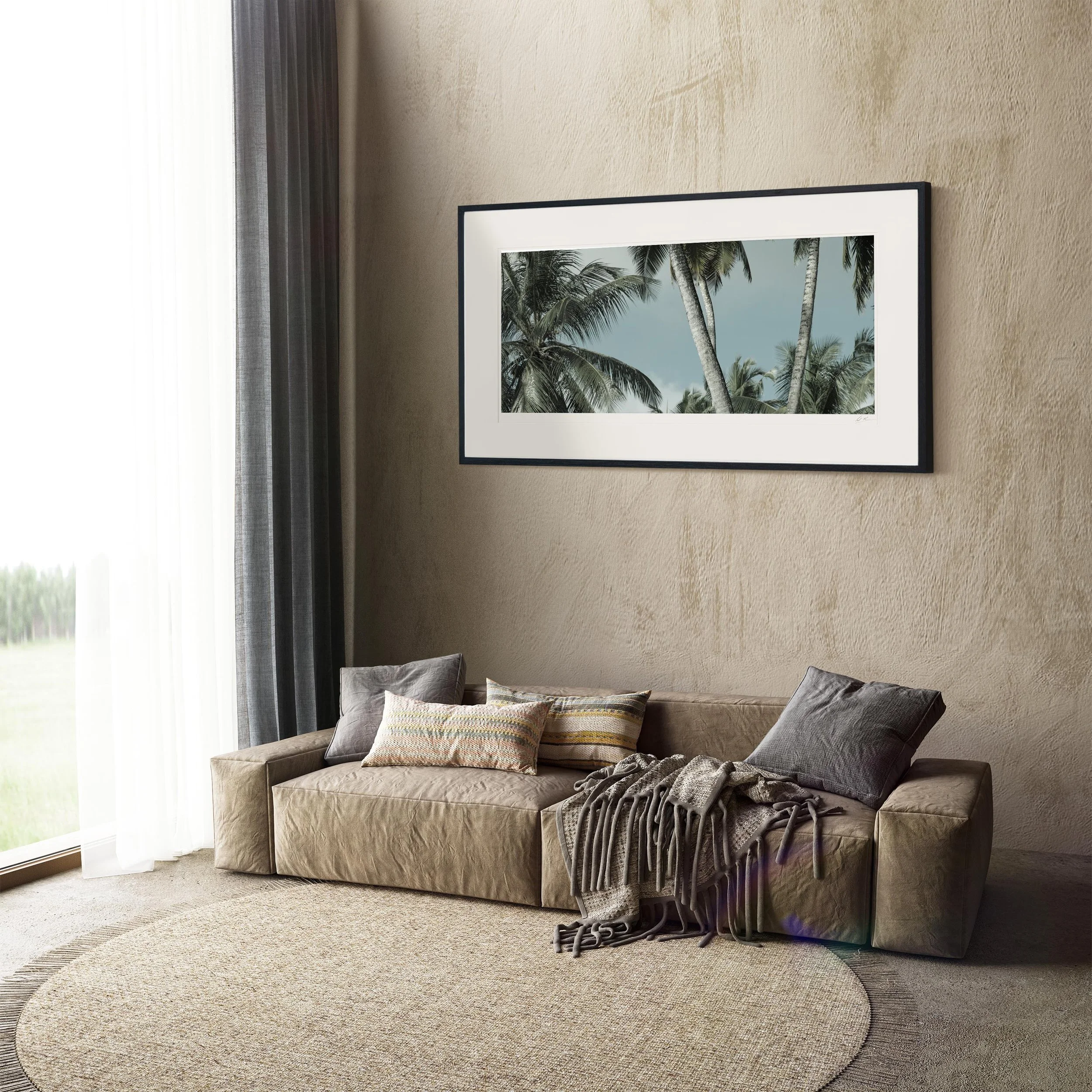 Black Panorama Frame mock up room Palm Trees, Baie Lazare Seychelles_0020.jpg