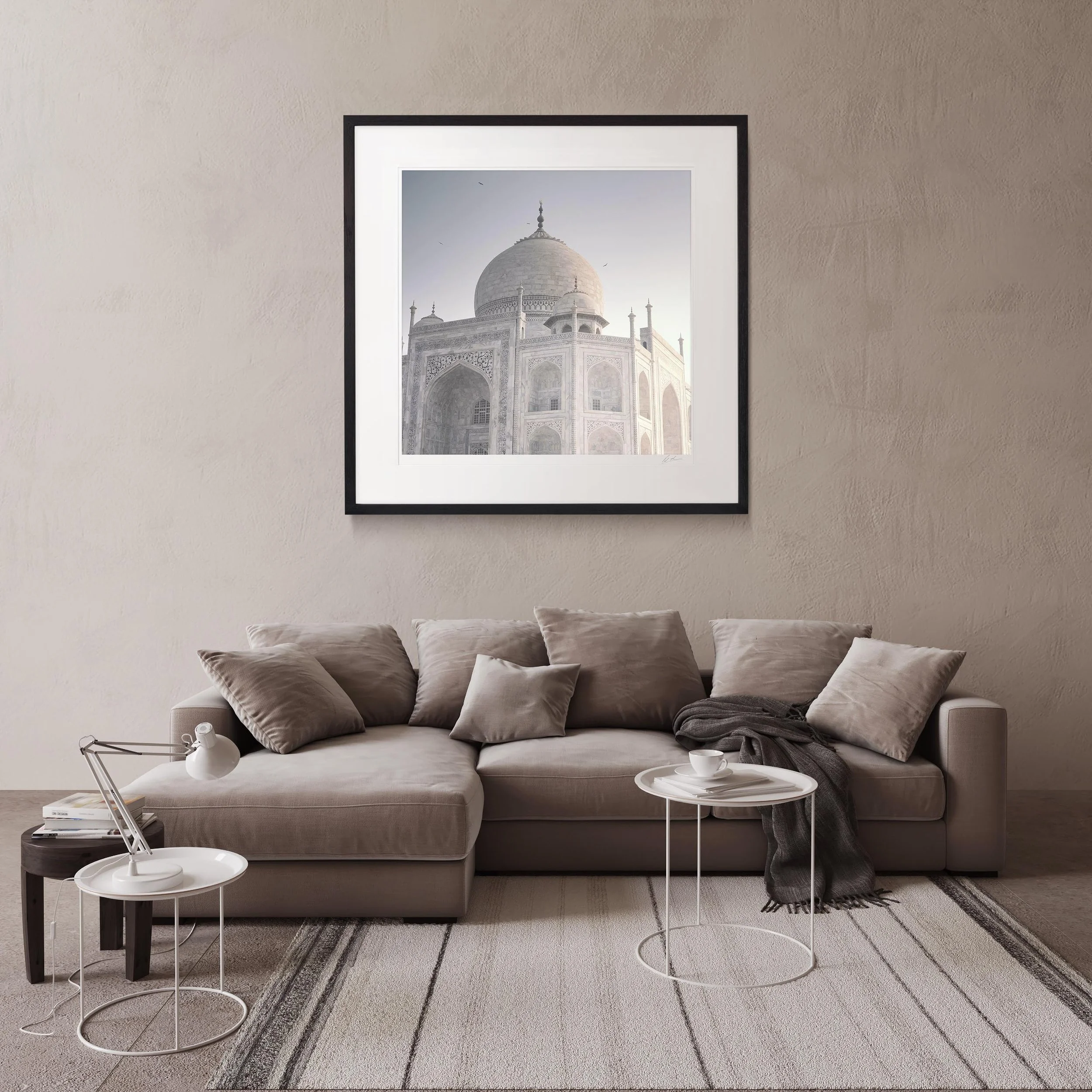 Black Square Frame mock up room 4 Taj Mahal.jpg