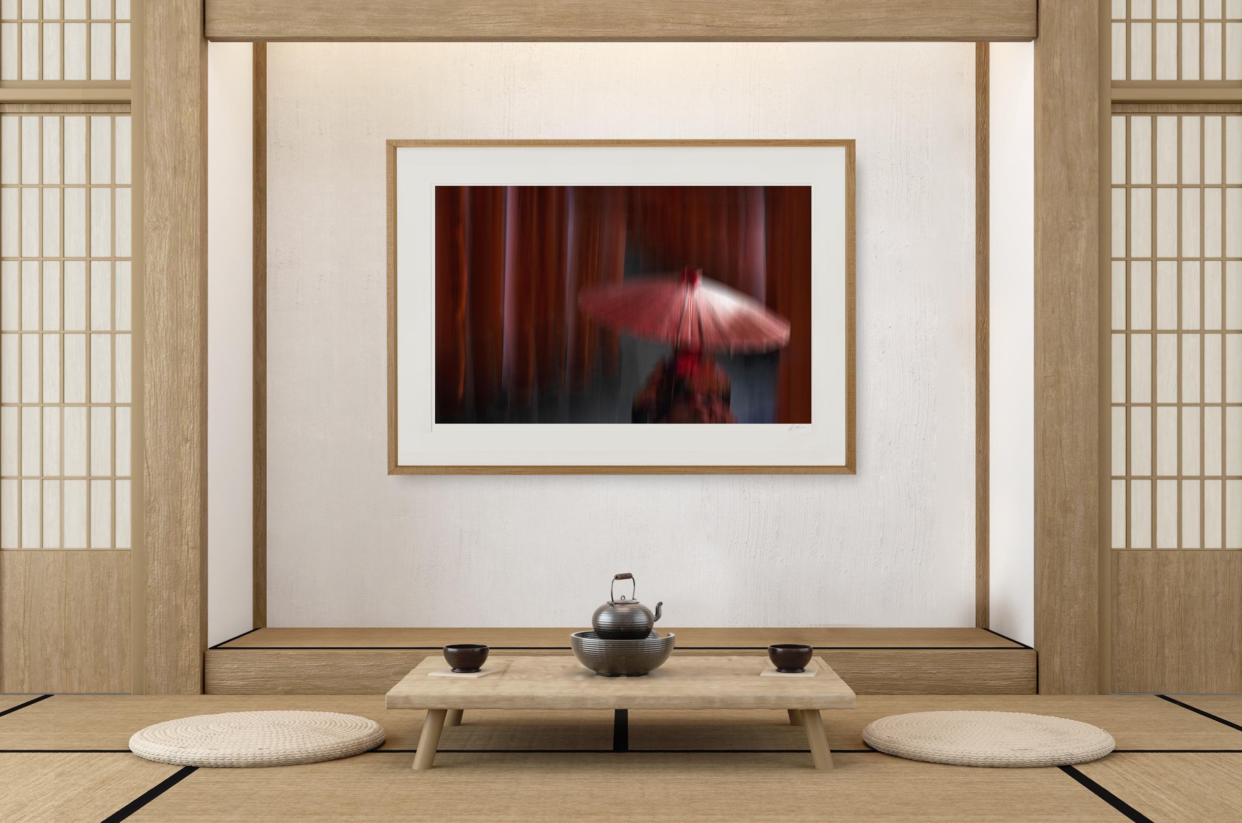 Oak Landscape Frame mock up room japan Kyoto Fushimi Inari-Taisha Kinesis_0041.jpg