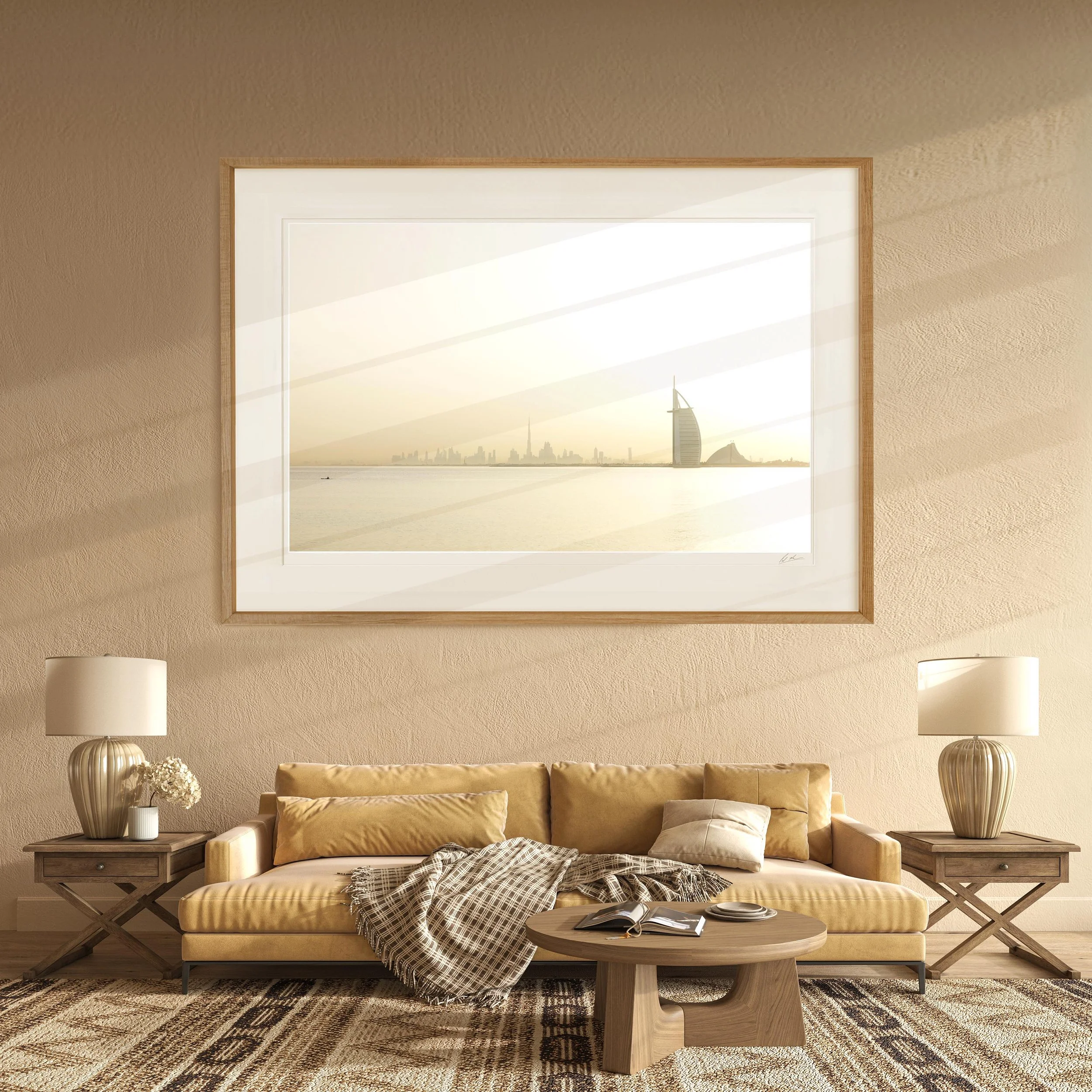 Oak Landscape Frame mock up room Dubai Skylines_0001.jpg