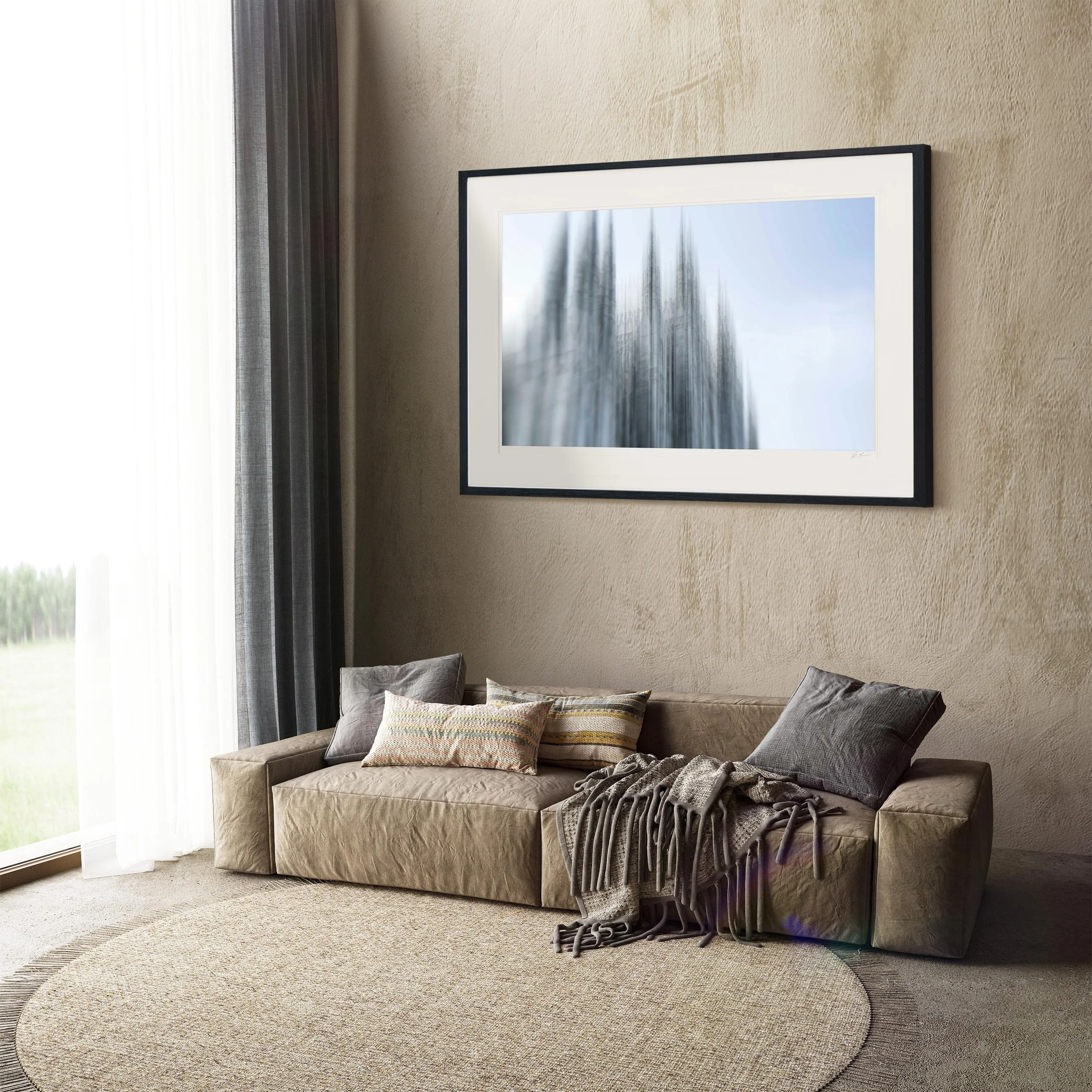 Black Landscape Frame mock up room Milan Duomo 178.jpg