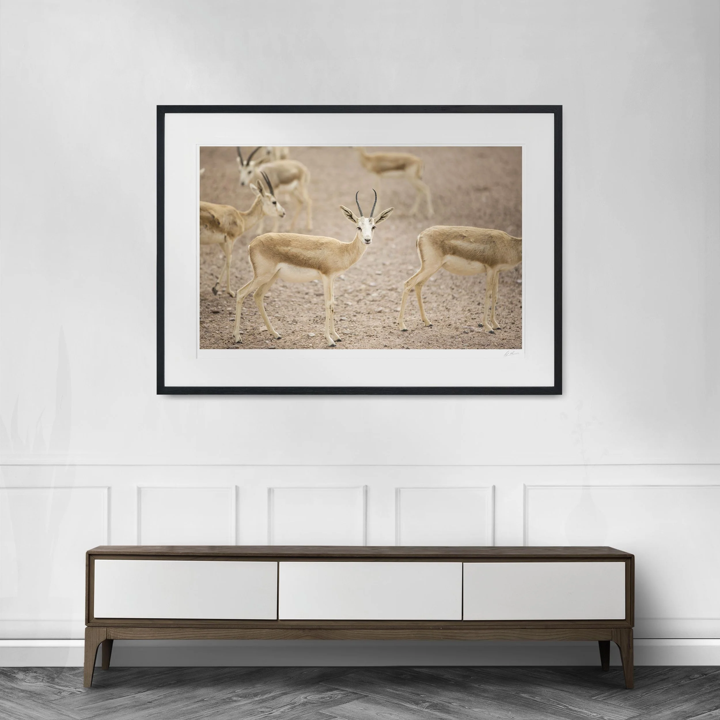 Black Landscape Frame mock up room Gazelle 01.jpg