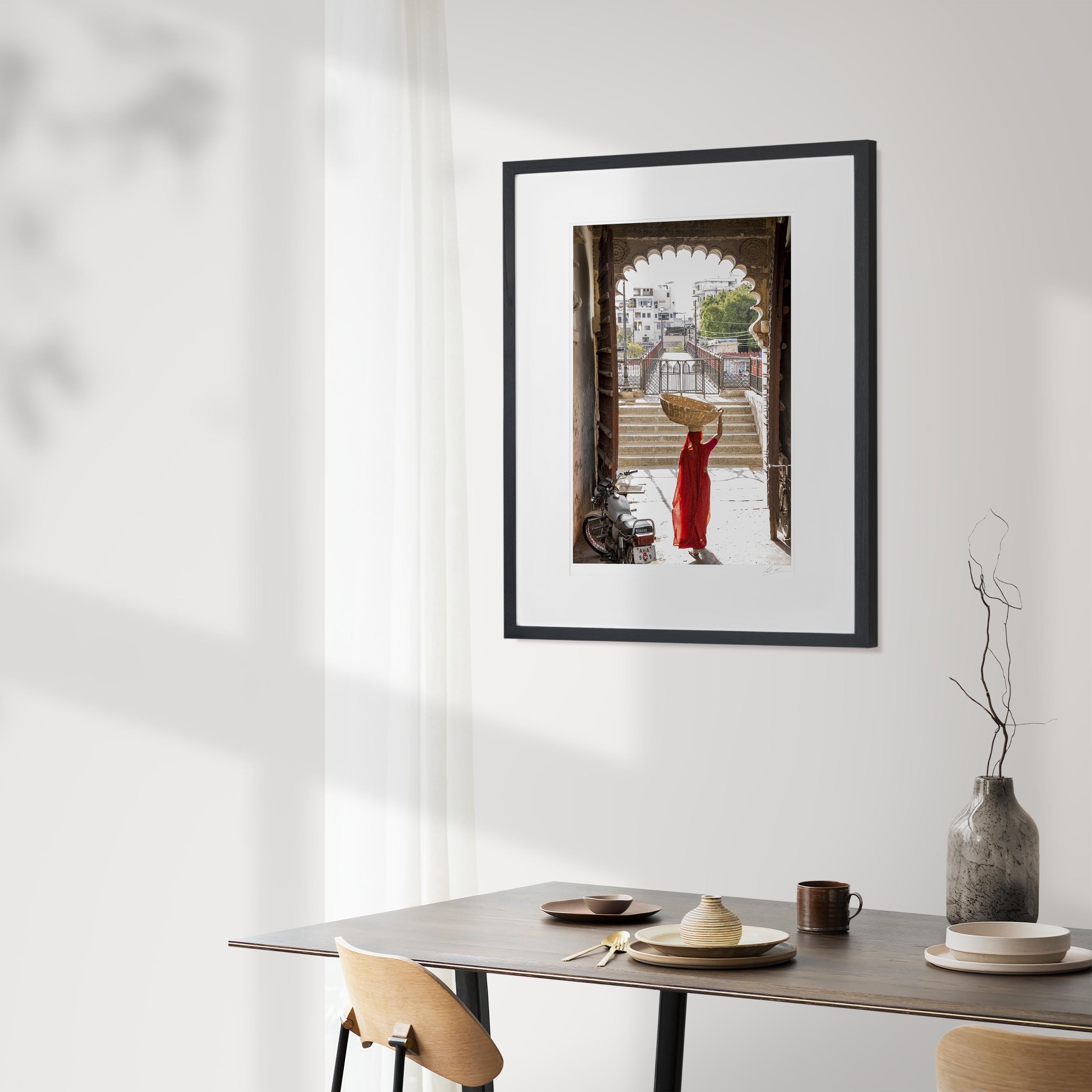 Black Portrait Frame mock up room Womankind of Udaipur 123.jpg
