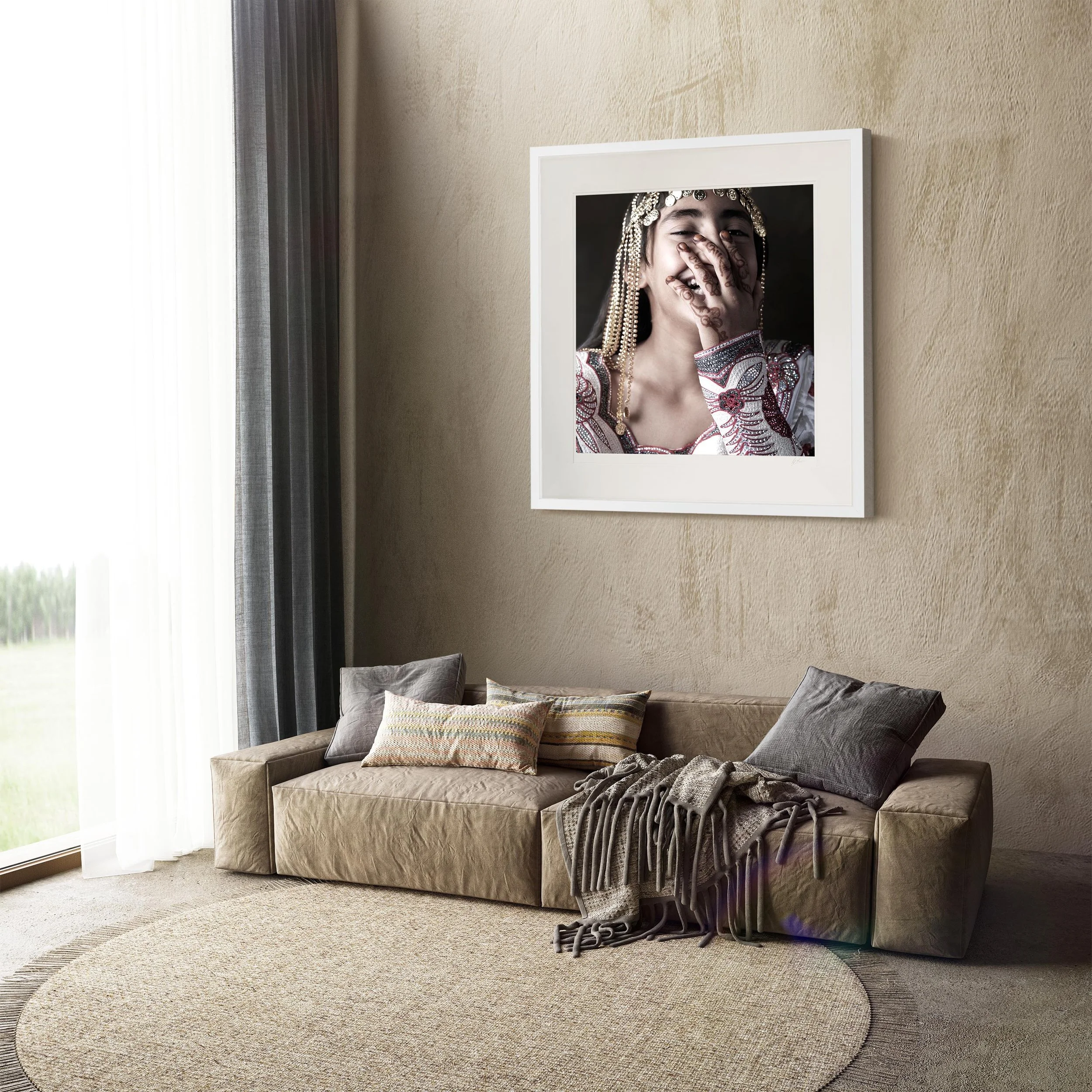 White Square Frame mock up room Eid Mubarak 0100.jpg