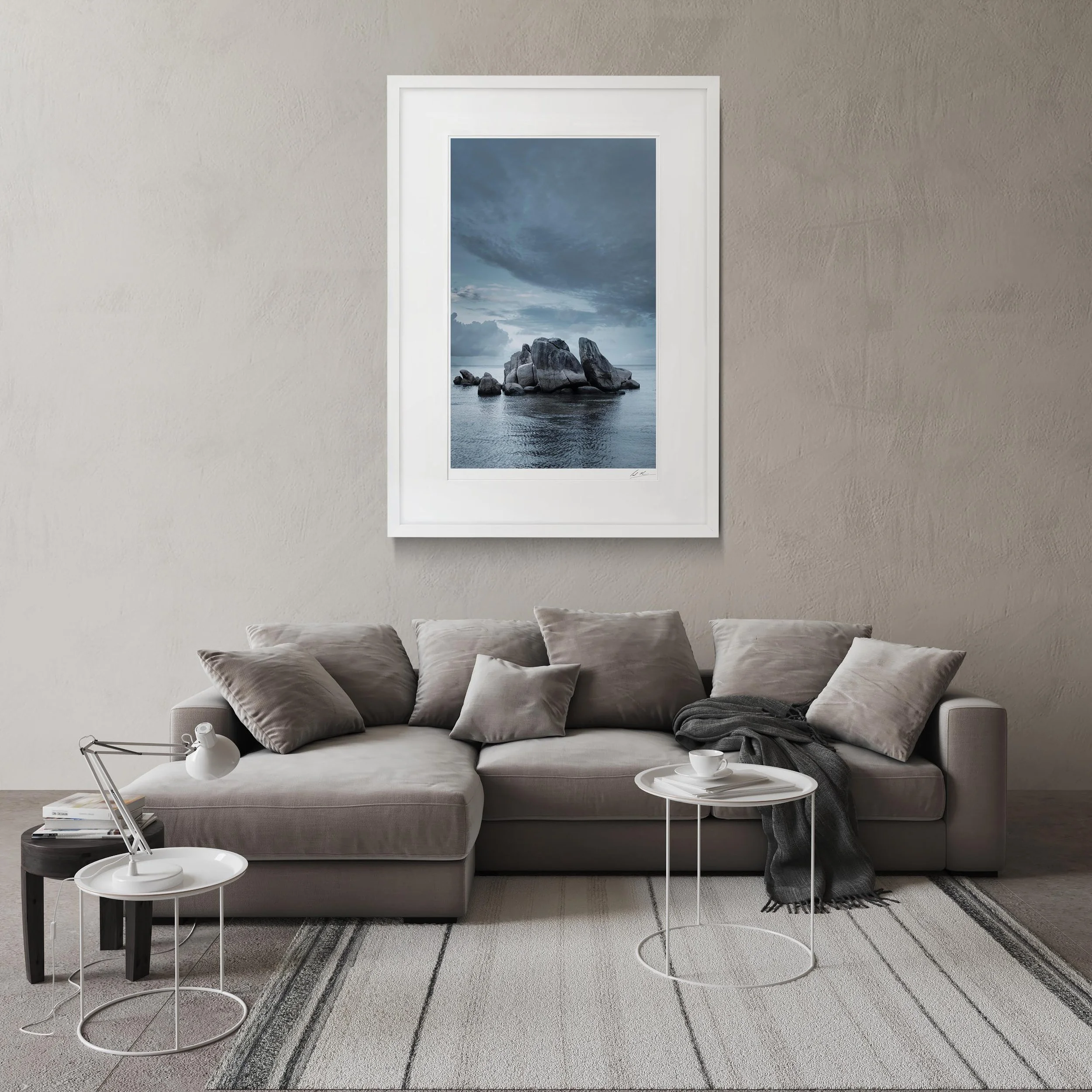 White Portrait Frame mock up room Seychelles Praslin_0036a.jpg