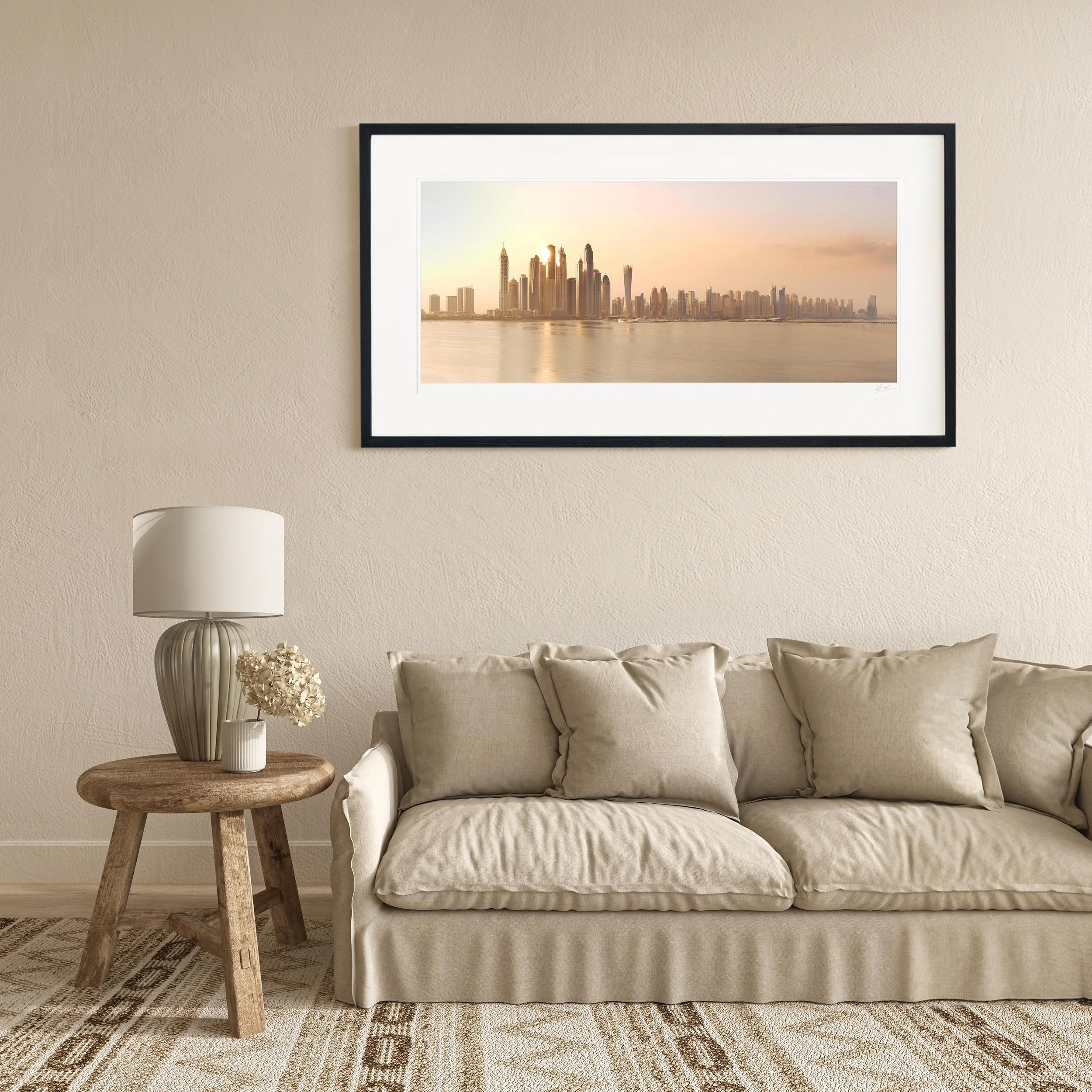 Black Panorama Frame mock up room FTP Beach Marina.jpg