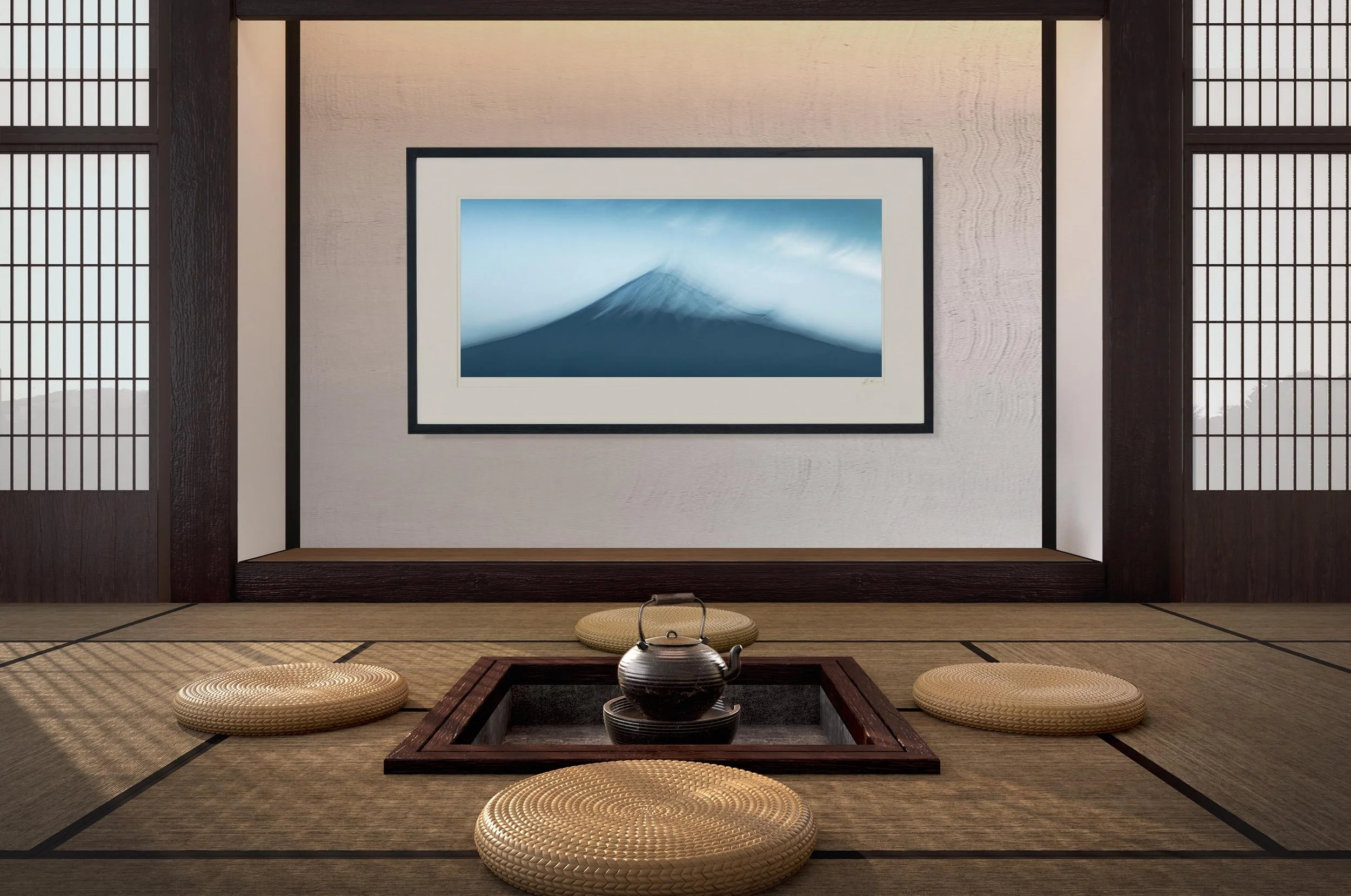 Black Panorama Frame mock up room japan Mount Fushi Kinesis 14.jpg