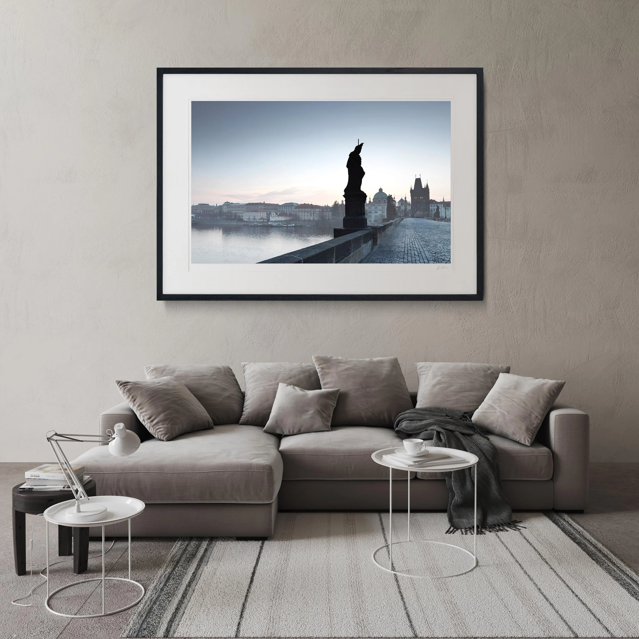 Black Landscape Frame mock up room Charles Bridge A40.jpg