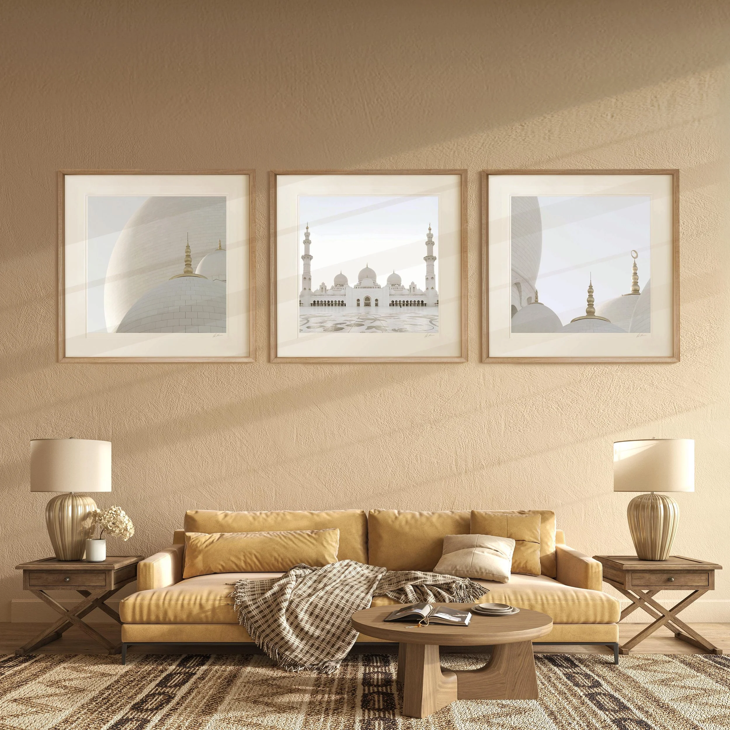 Oak Frame Triptych Sheikh Zayed Mosque.jpg