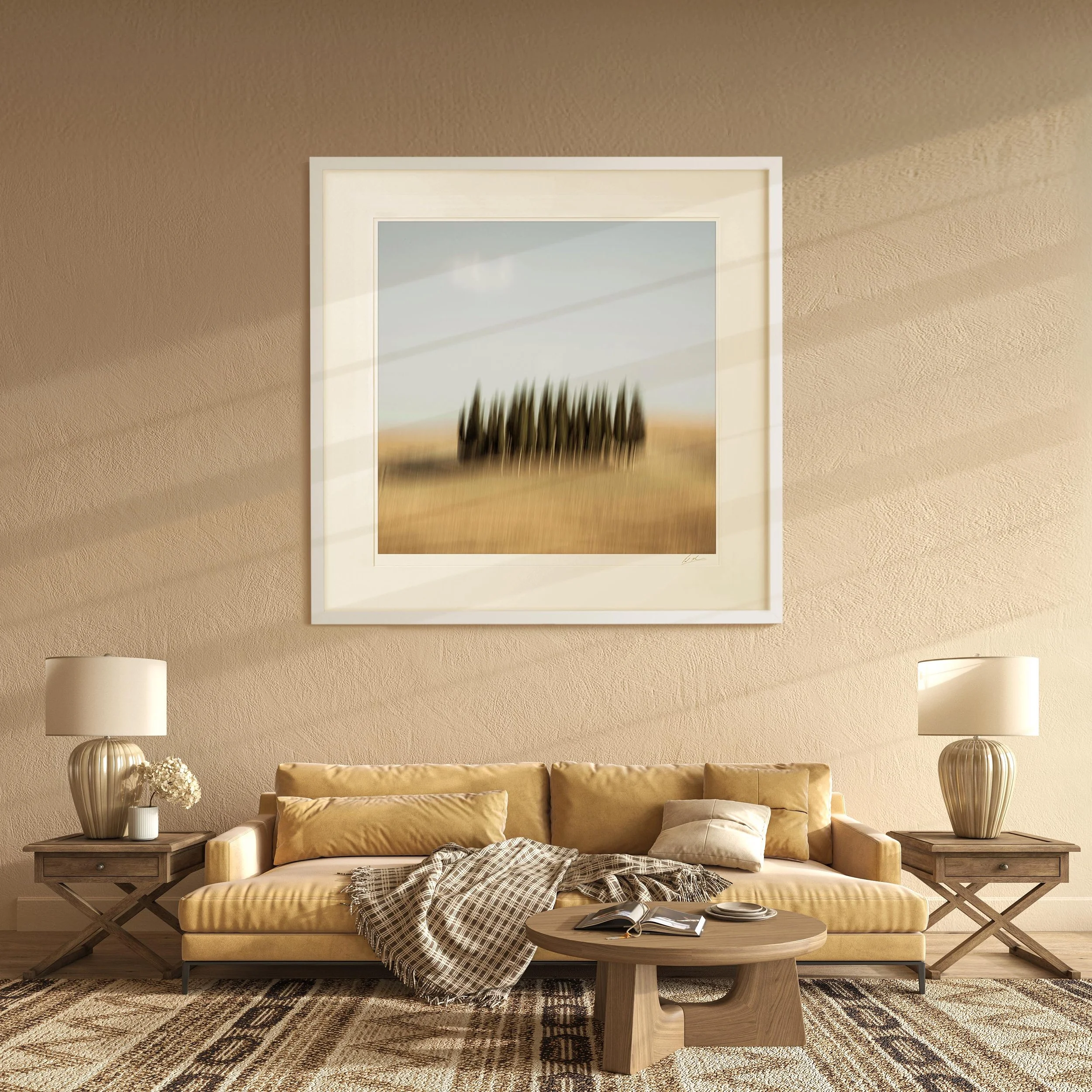 White Square Frame mock up room Tuscany Cedar Trees 0035.jpg