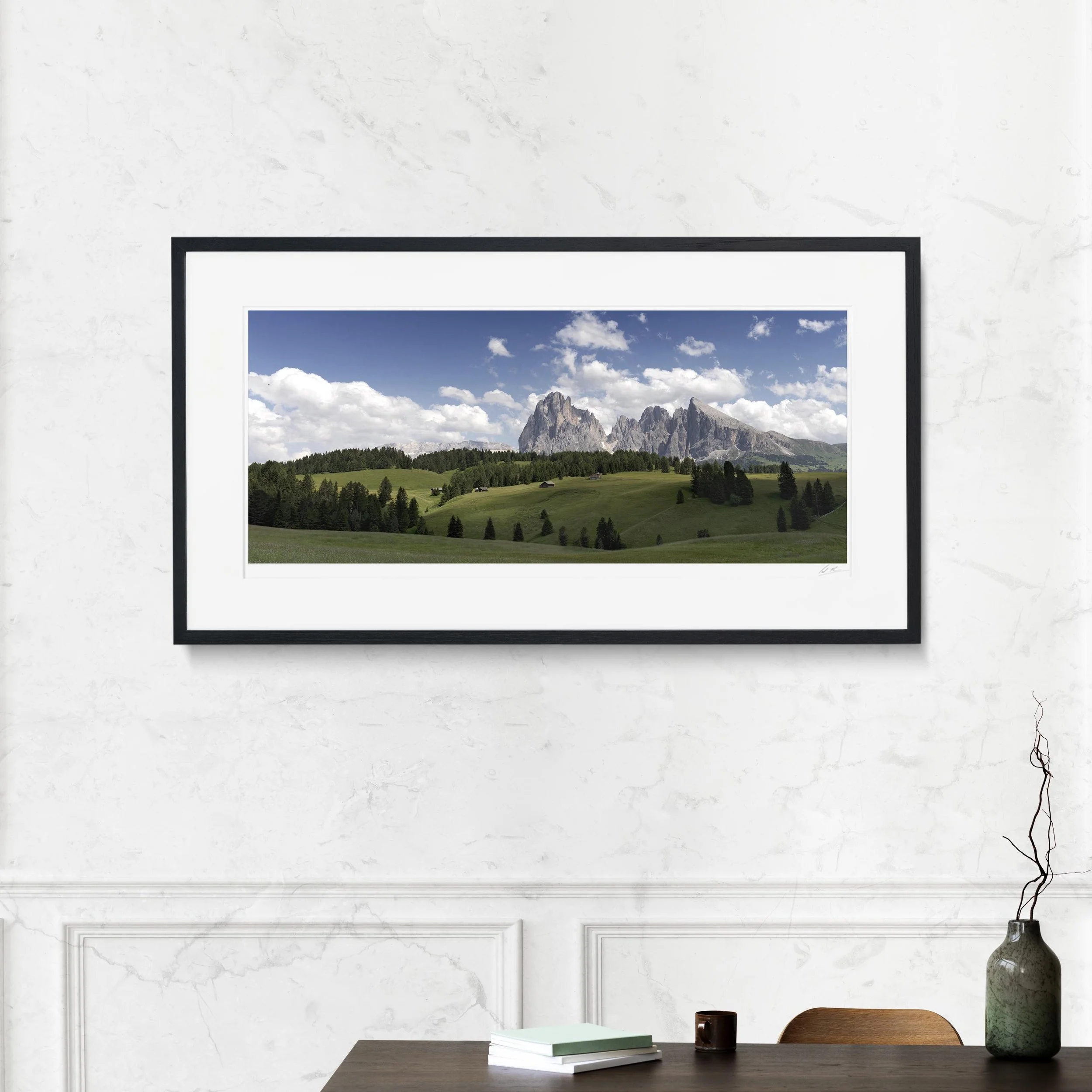 Black Panorama Frame mock up room Dolomites Italy_0005.jpg