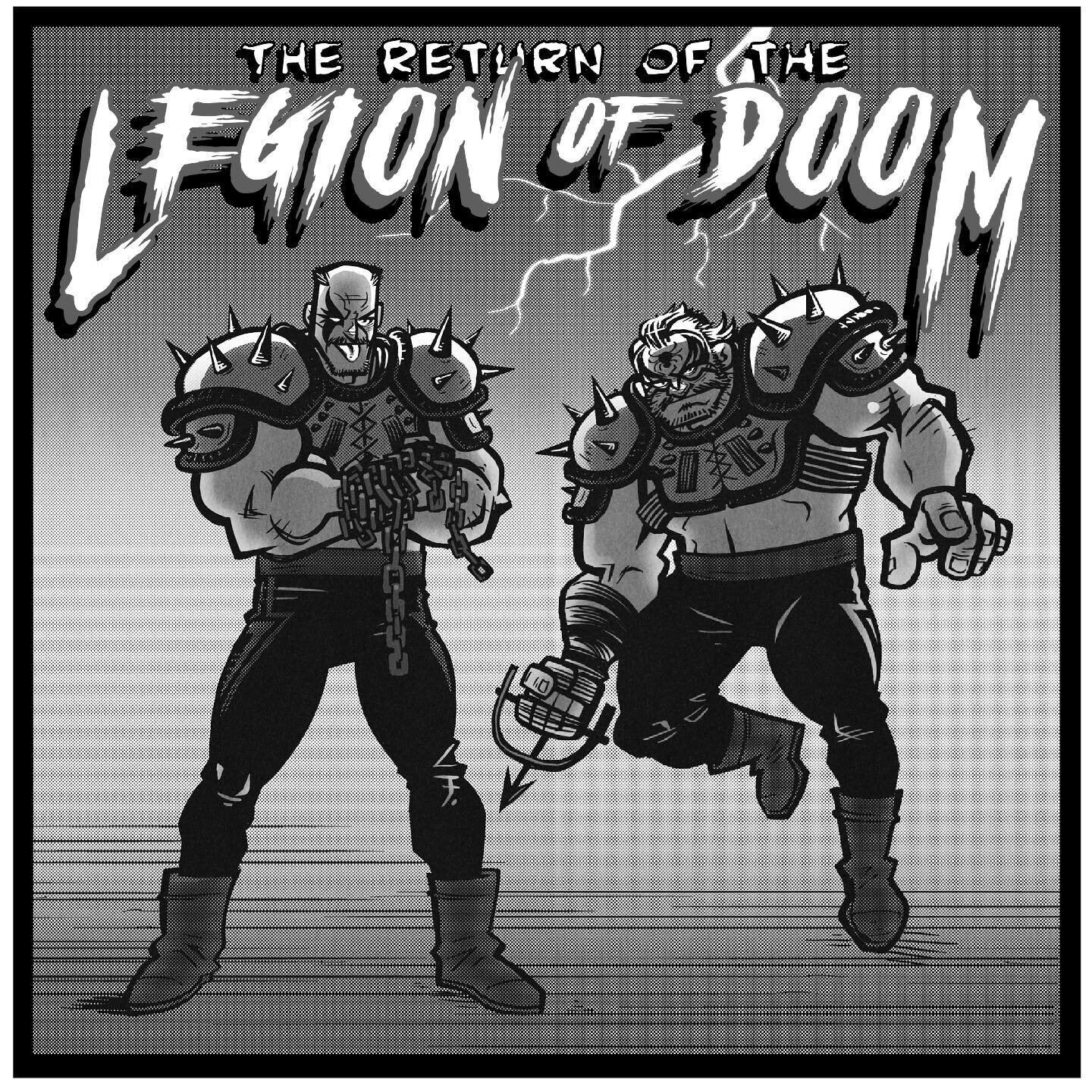 Coming soon...
@forthetitle 
.
.
.
#legionofdoom #lod #forthetitle #wrestlingfan #comics #thezigzone